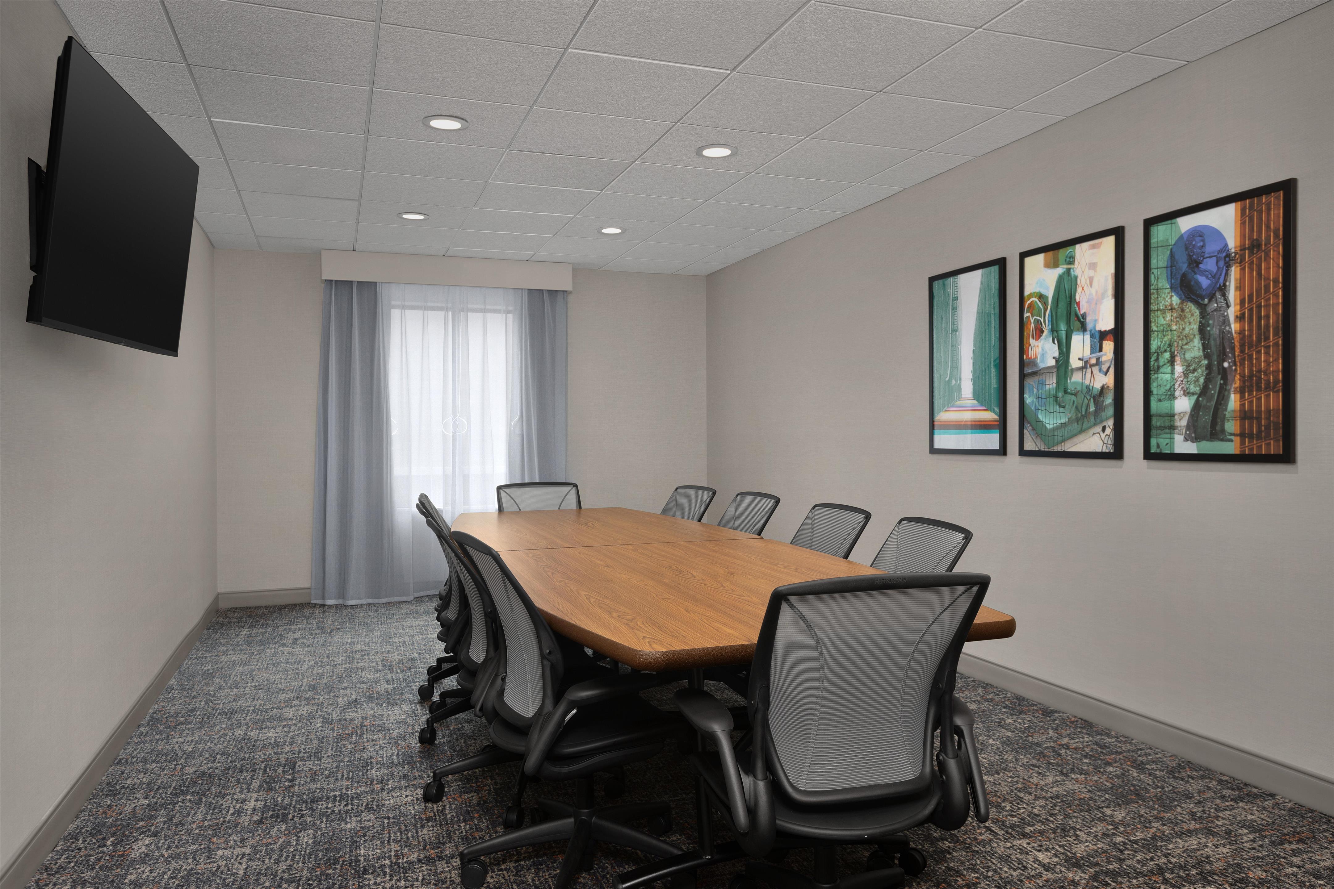Meeting Room | Hampton Inn & Suites St. Louis/Alton