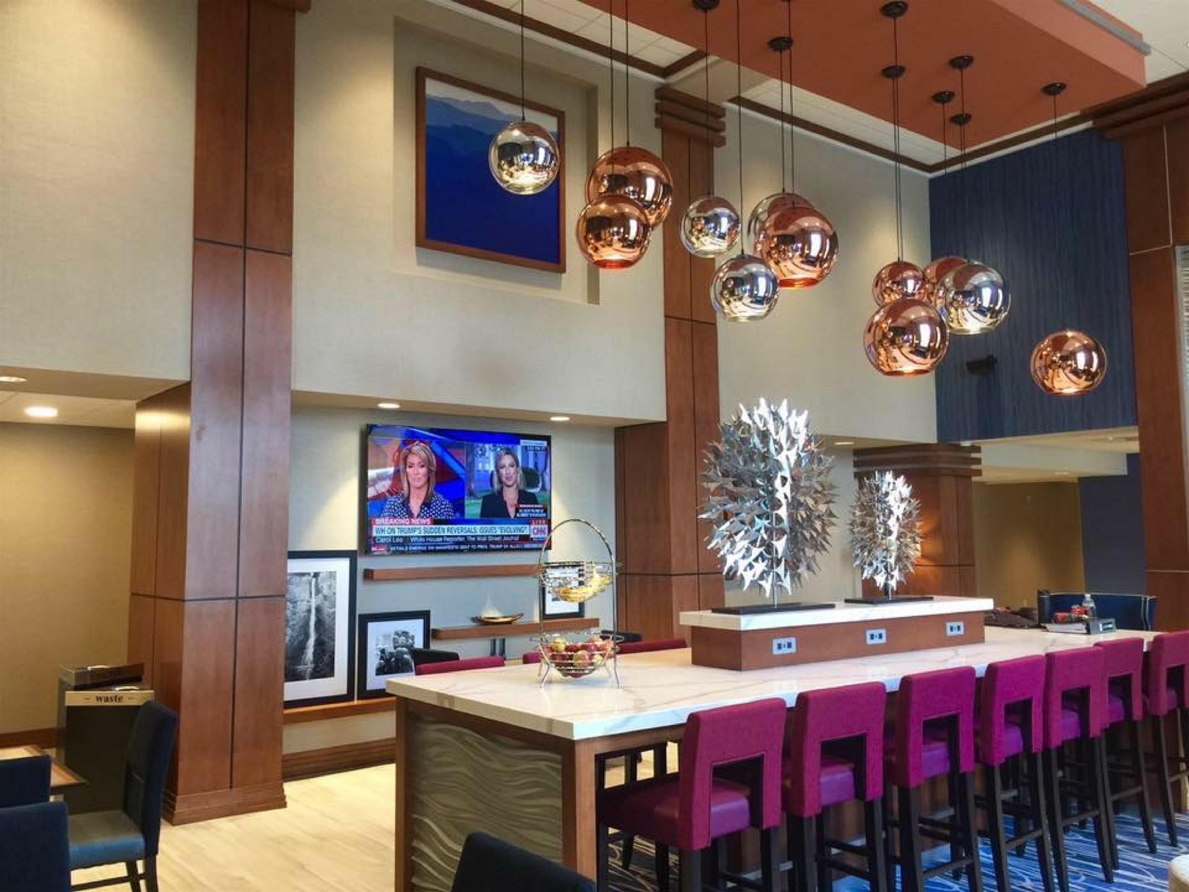 Reception | Hampton Inn & Suites Newburgh Stewart Airport