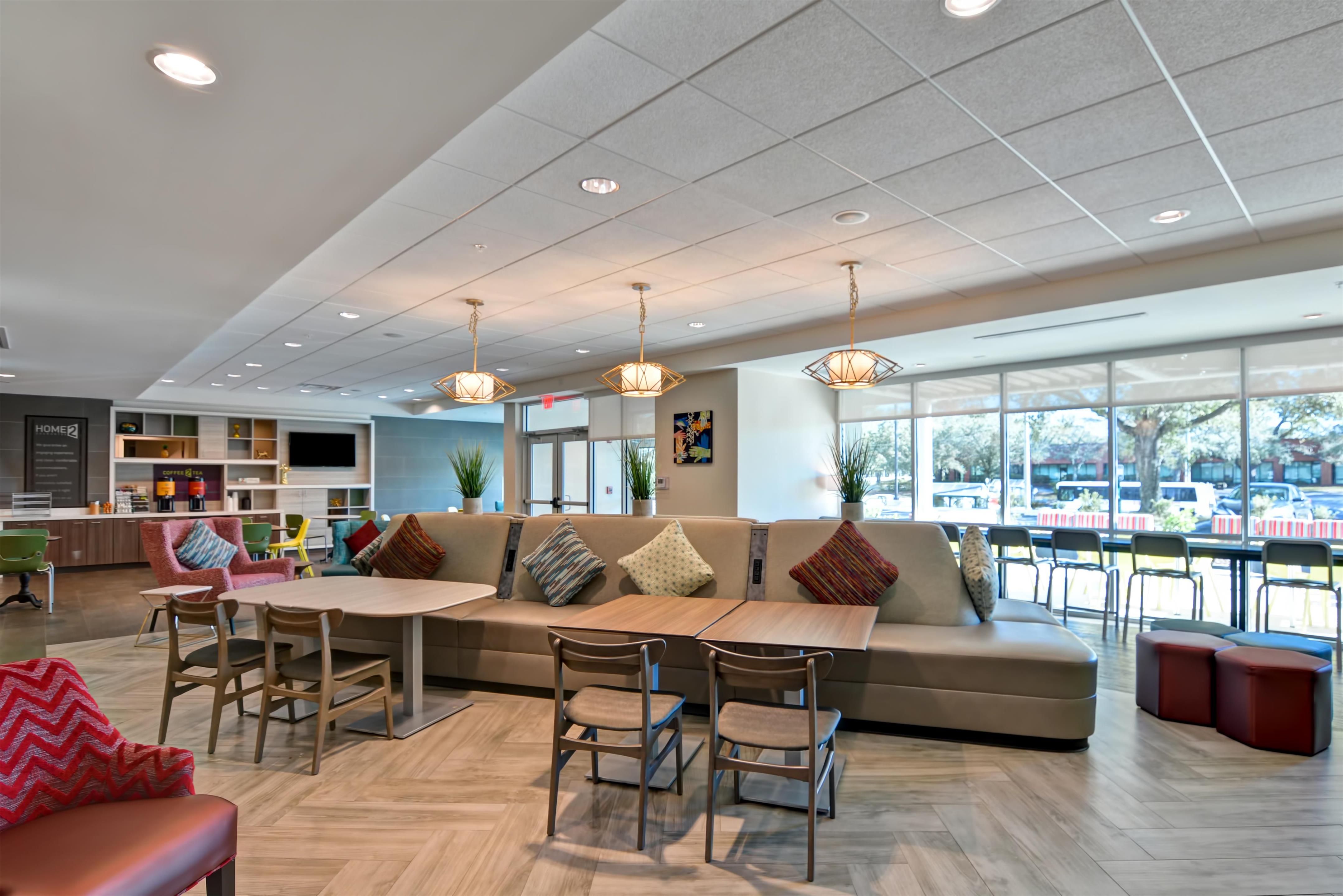 Lobby | Home2 Suites by Hilton Tampa USF Near Busch Gardens