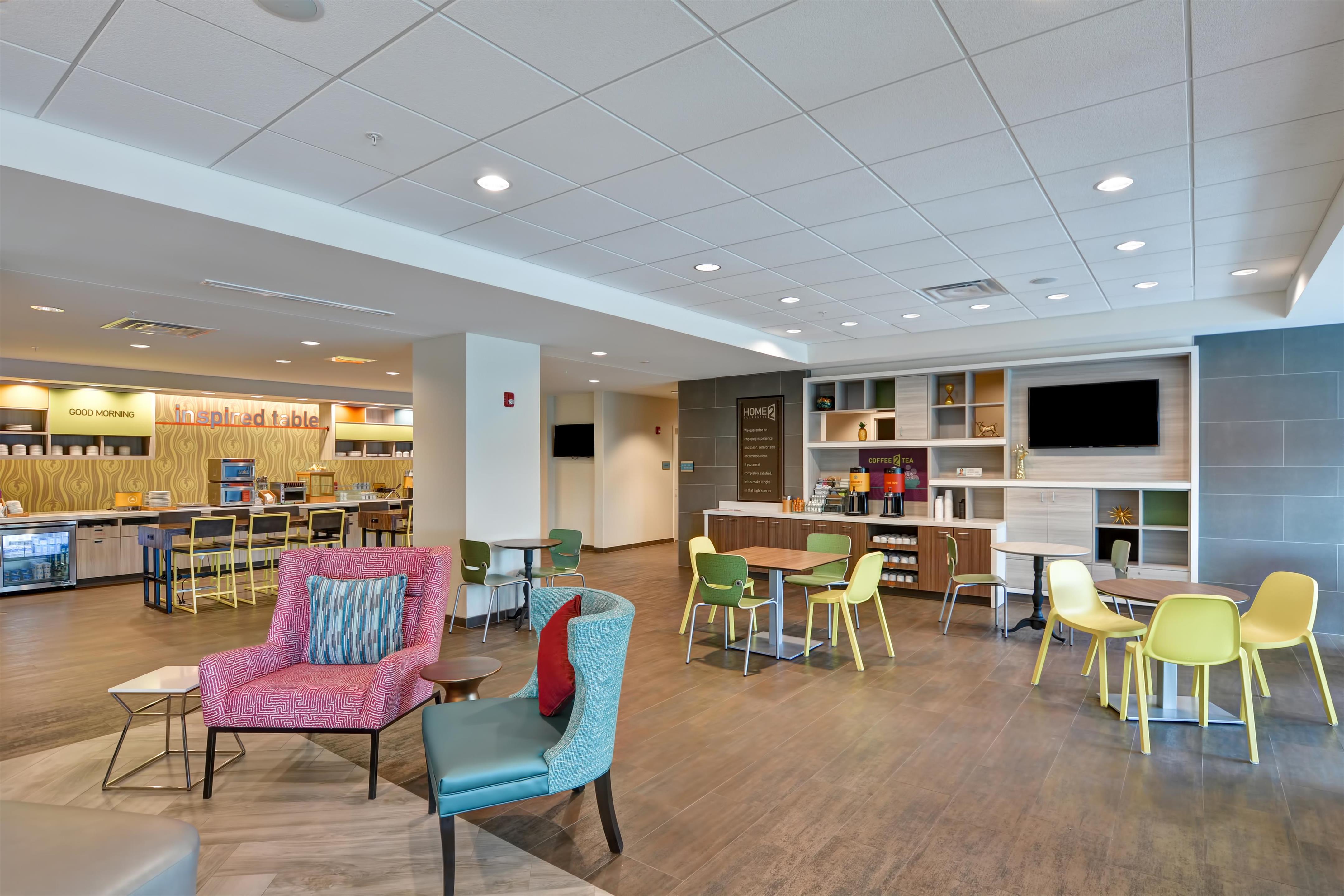 Lobby | Home2 Suites by Hilton Tampa USF Near Busch Gardens