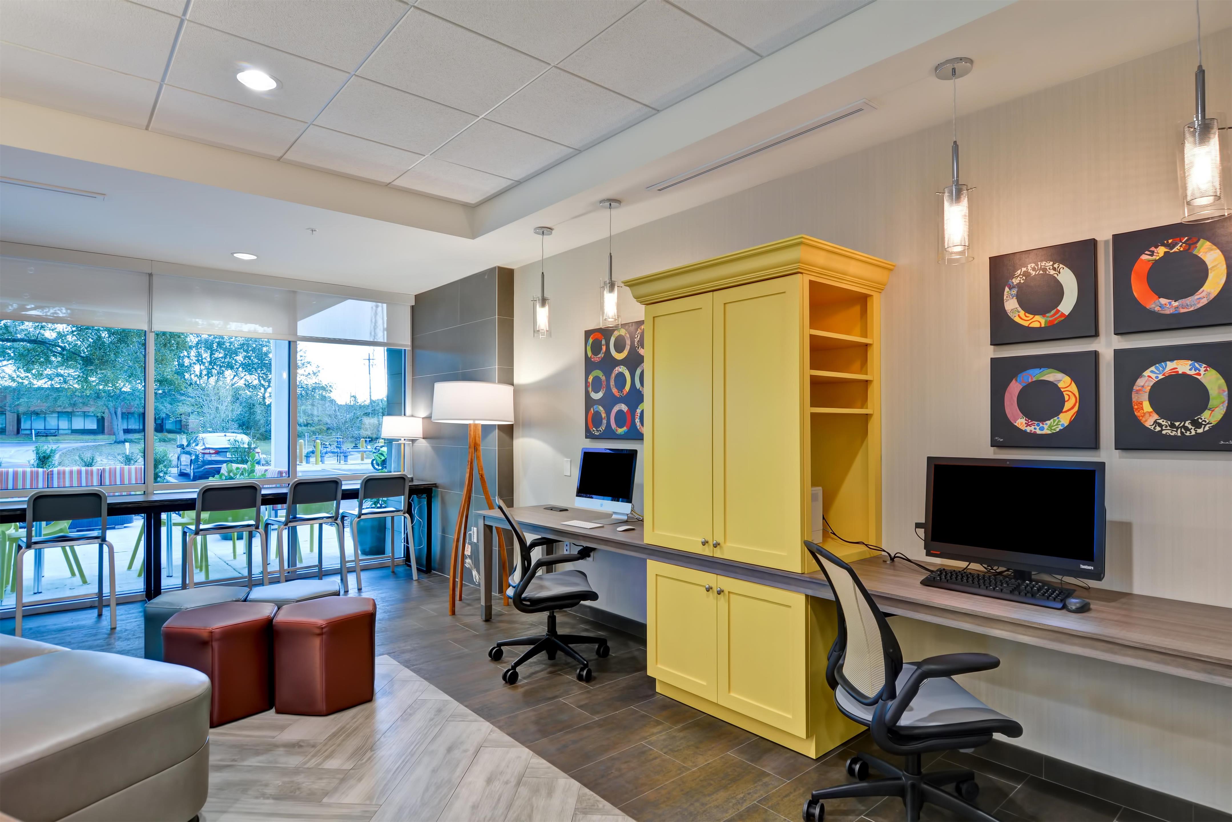 Business Center | Home2 Suites by Hilton Tampa USF Near Busch Gardens