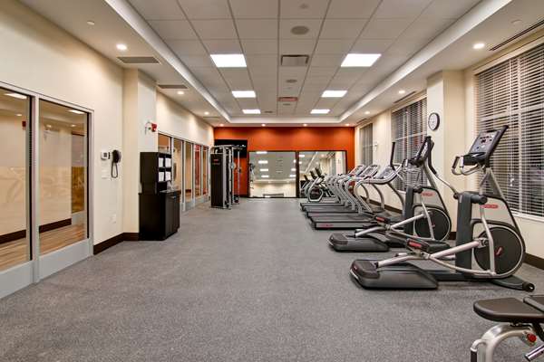 Fitness/ Exercise Room - Hampton Inn & Suites Grande Prairie