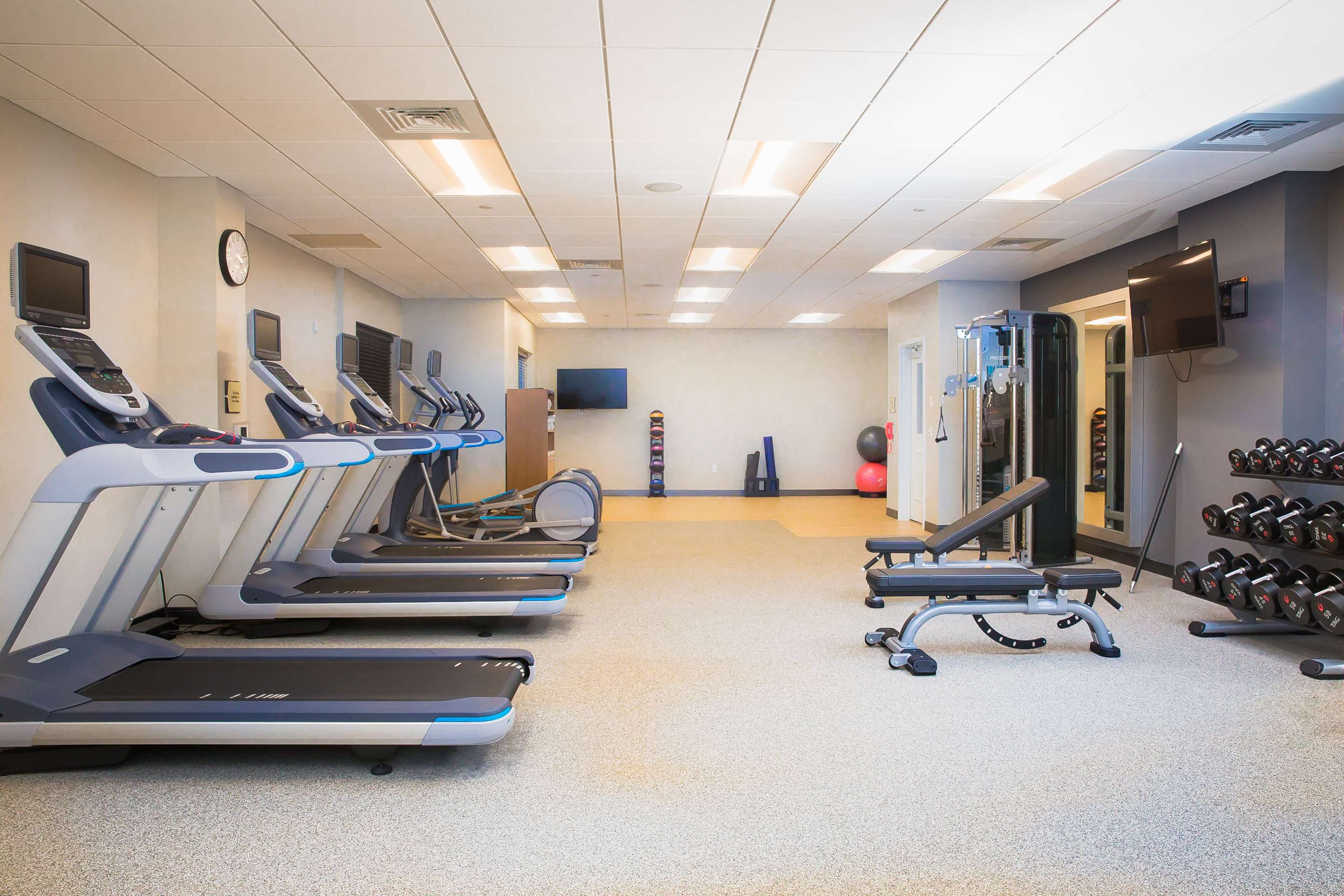 Health club fitness center gym | Homewood Suites by Hilton Allentown Bethlehem Center Valley