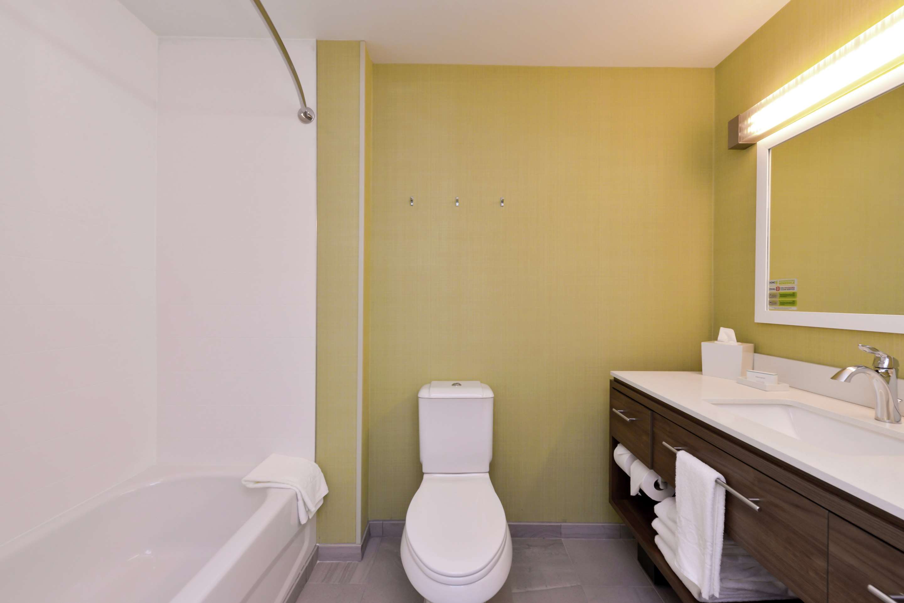 Guest room bath