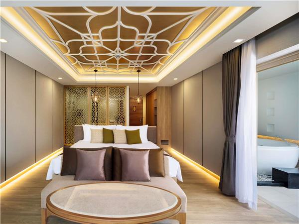 DELUXE SUITE WITH WHIRLPOOL BATH, MOUNTAIN VIEW, 1 KING BED