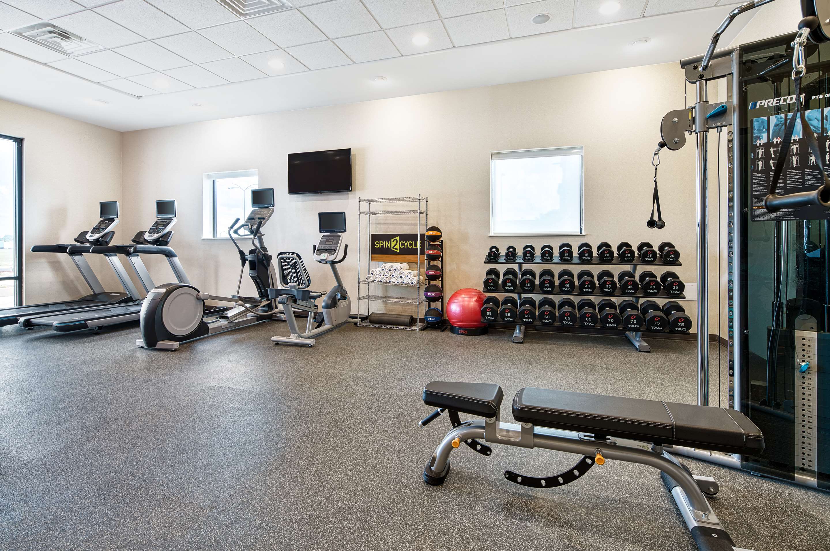 Health club fitness center gym