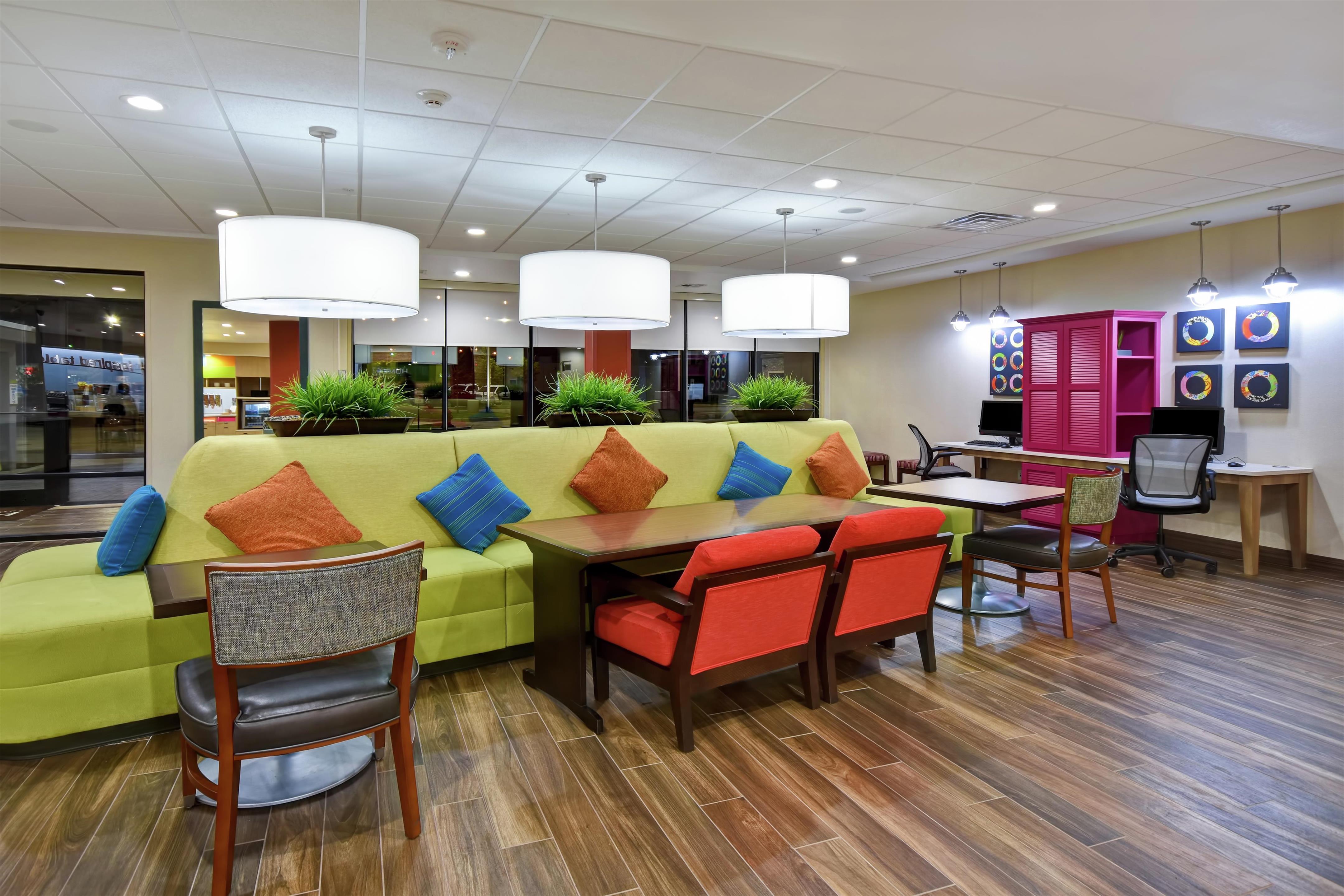 Lobby | Home2 Suites by Hilton El Reno, OK