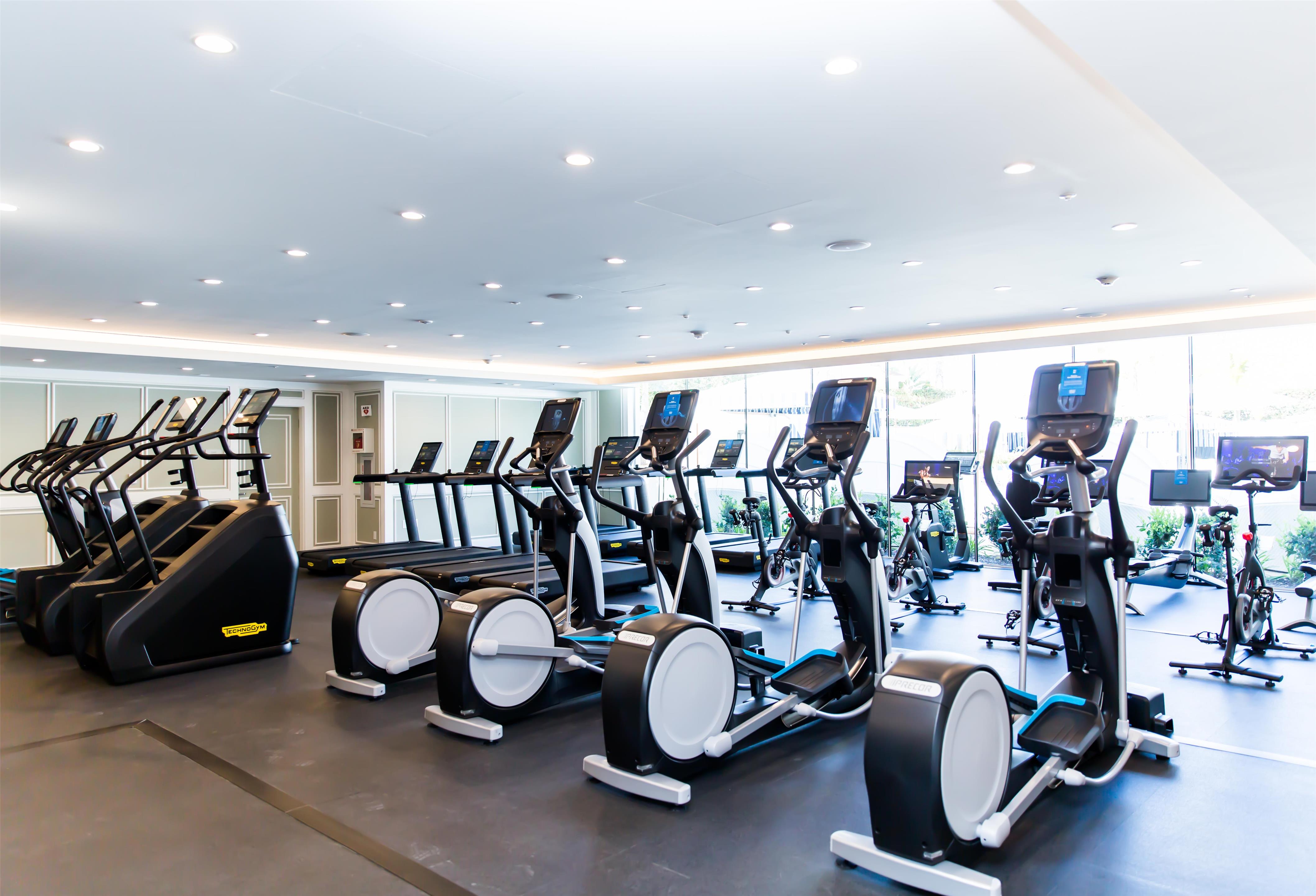 Health club fitness center gym | Hotel del Coronado, Curio Collection by Hilton