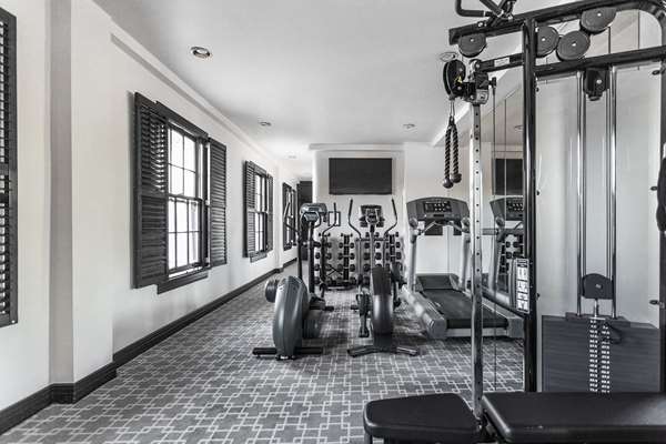 Fitness/ Exercise Room - Montecito Inn Santa Barbara