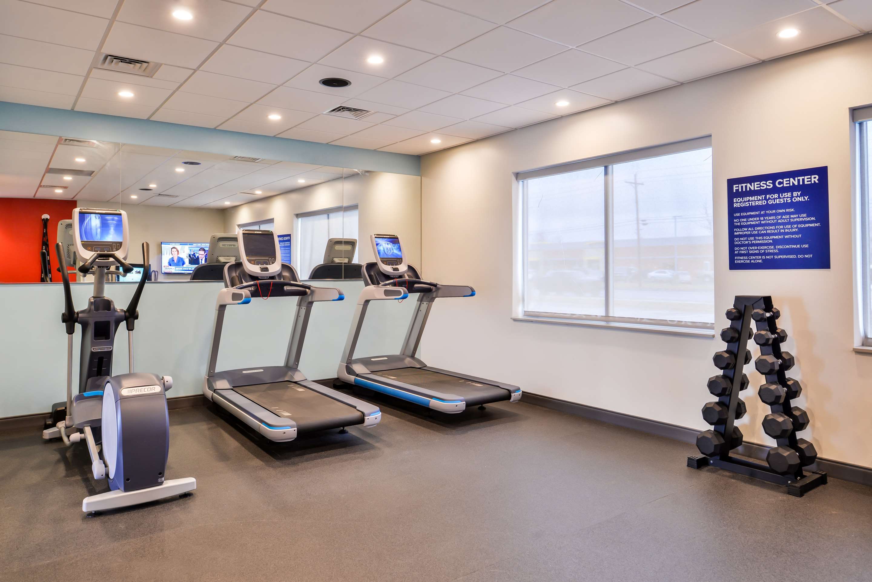 Health club fitness center gym