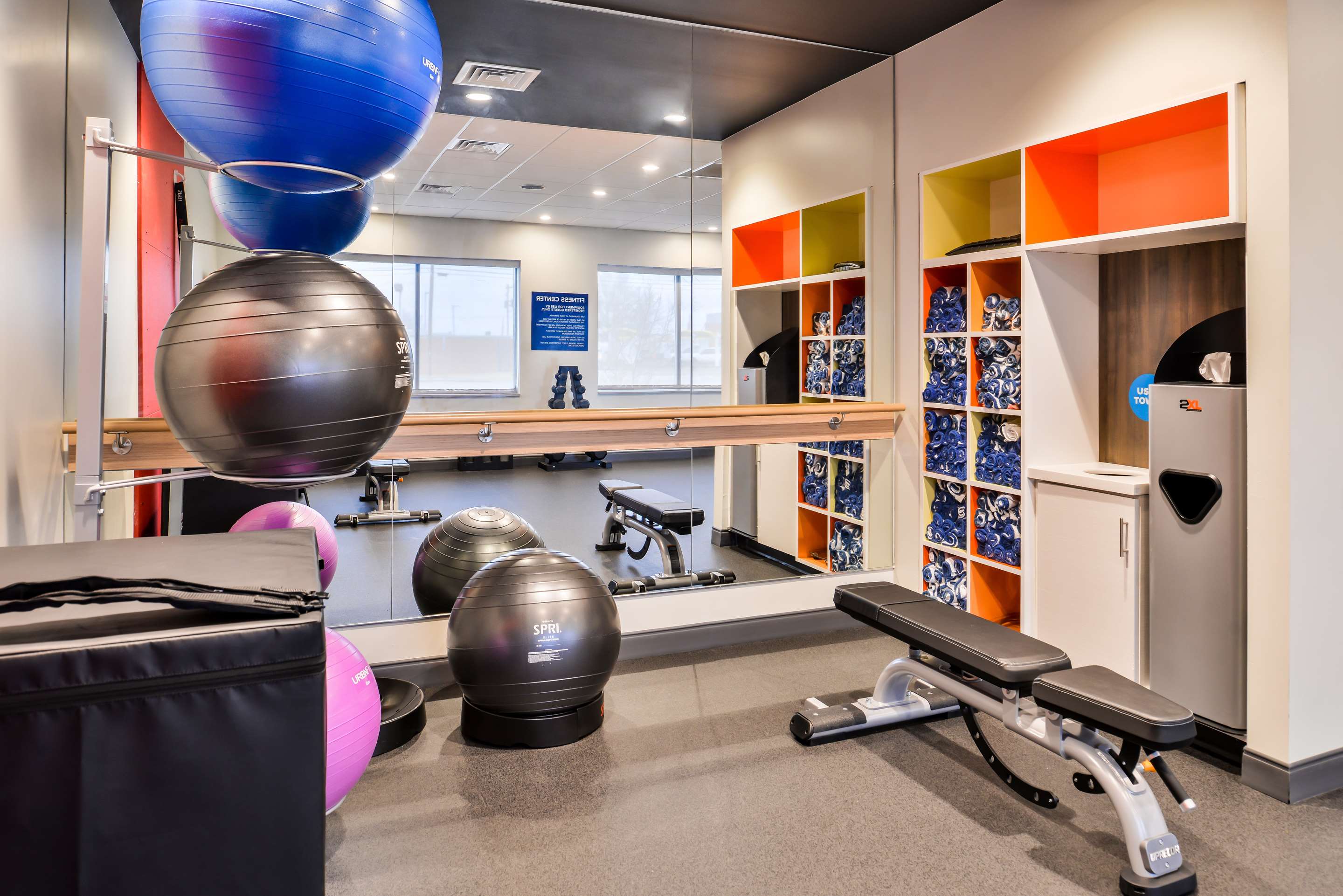 Health club fitness center gym