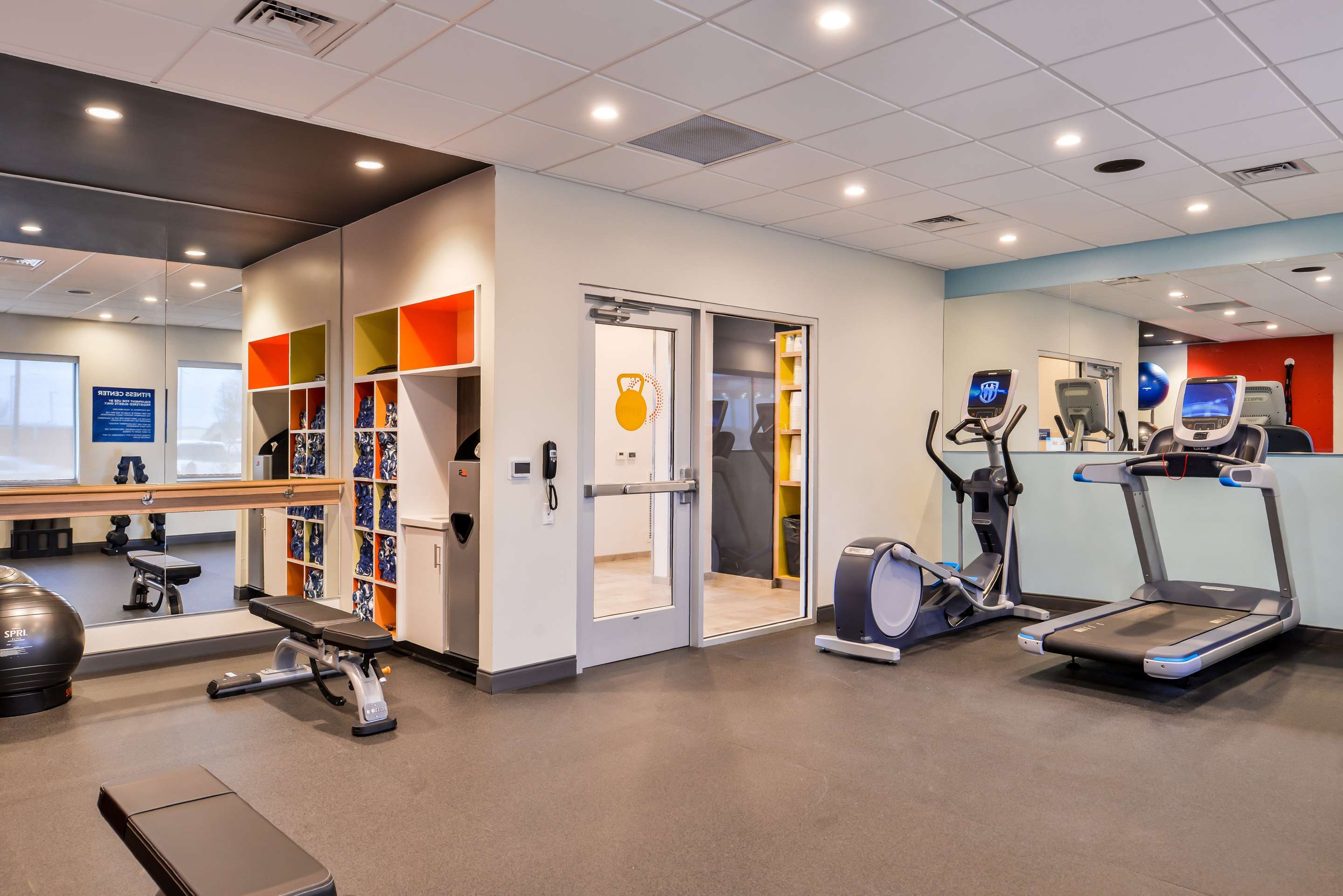 Health club fitness center gym