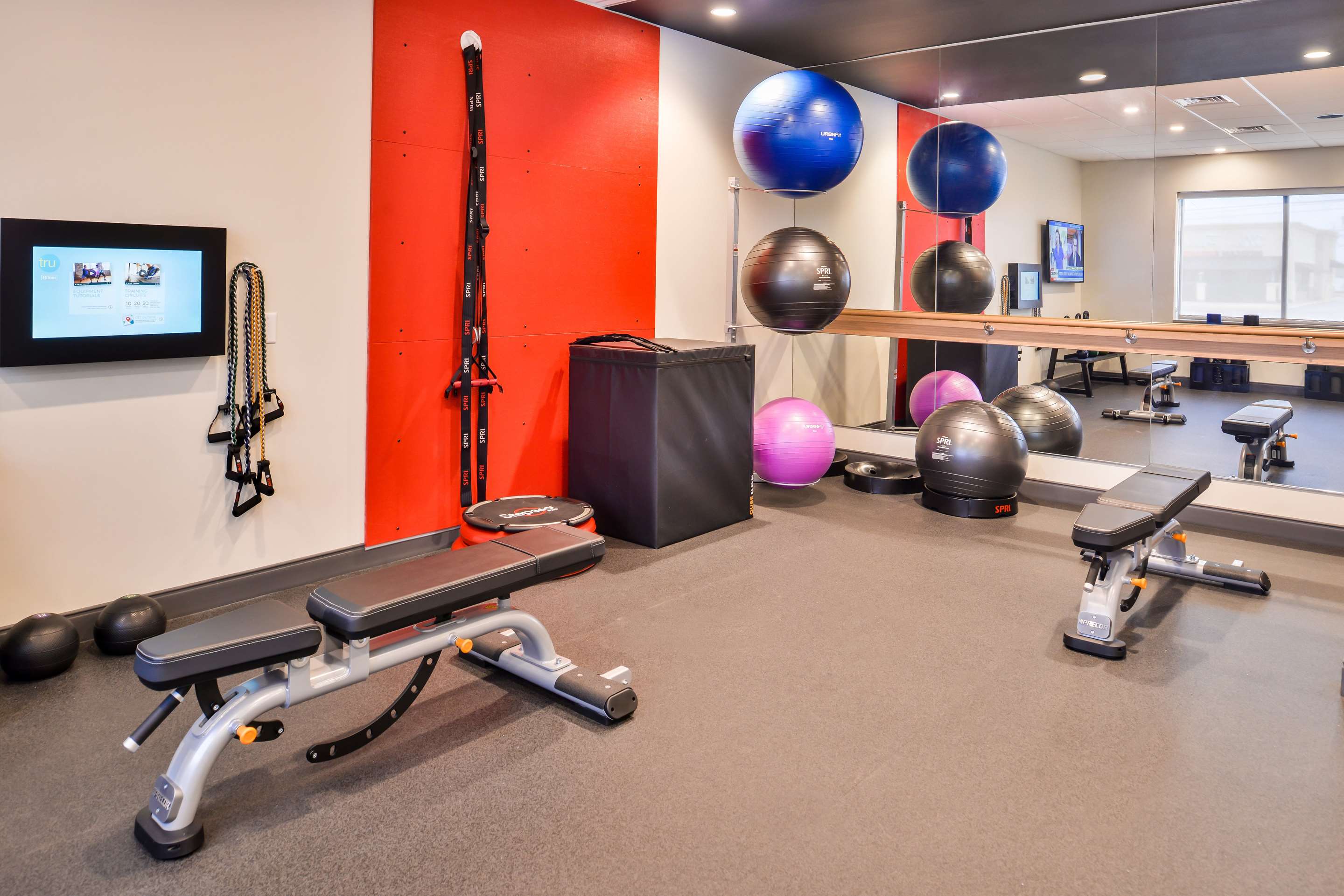 Health club fitness center gym