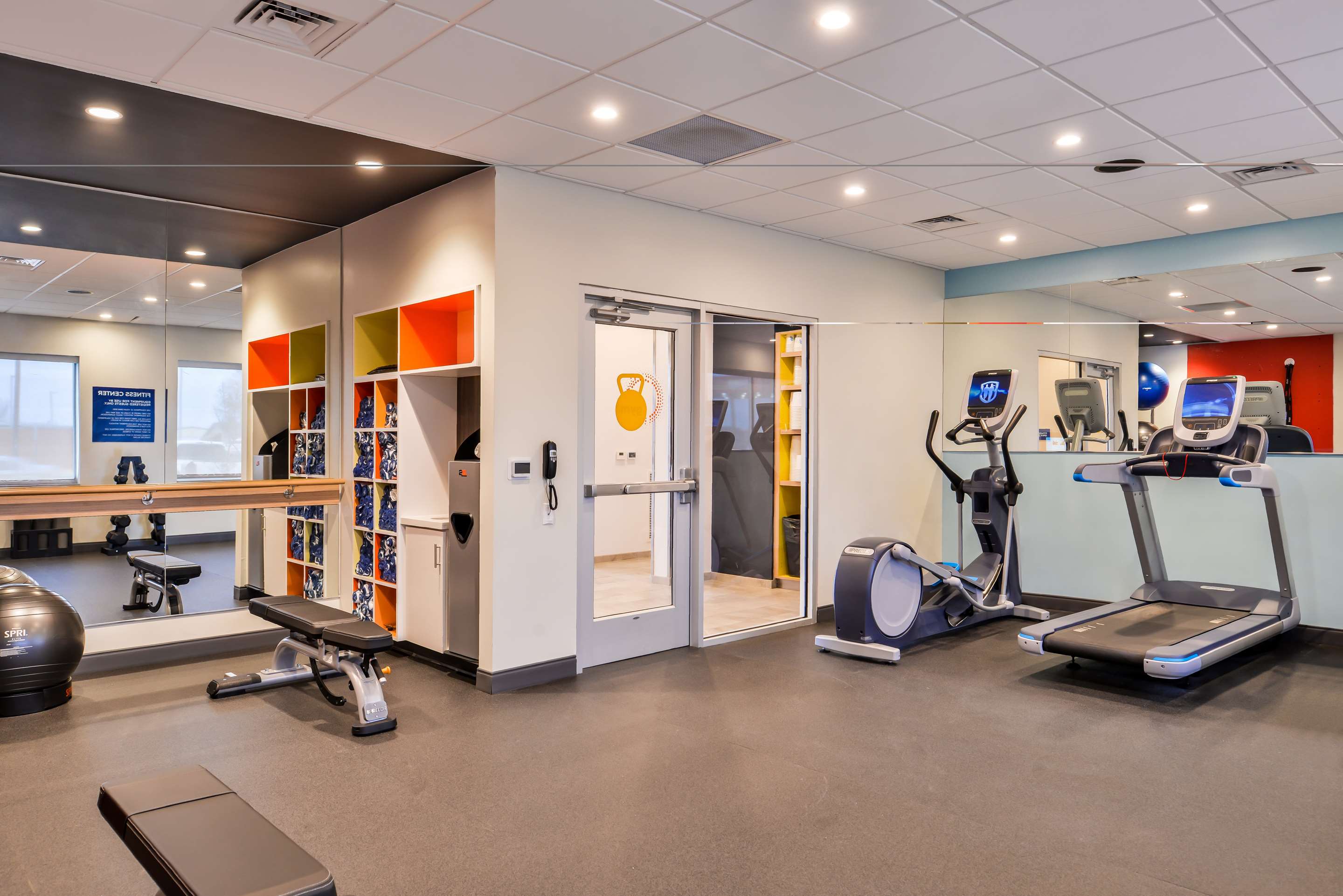 Health club fitness center gym