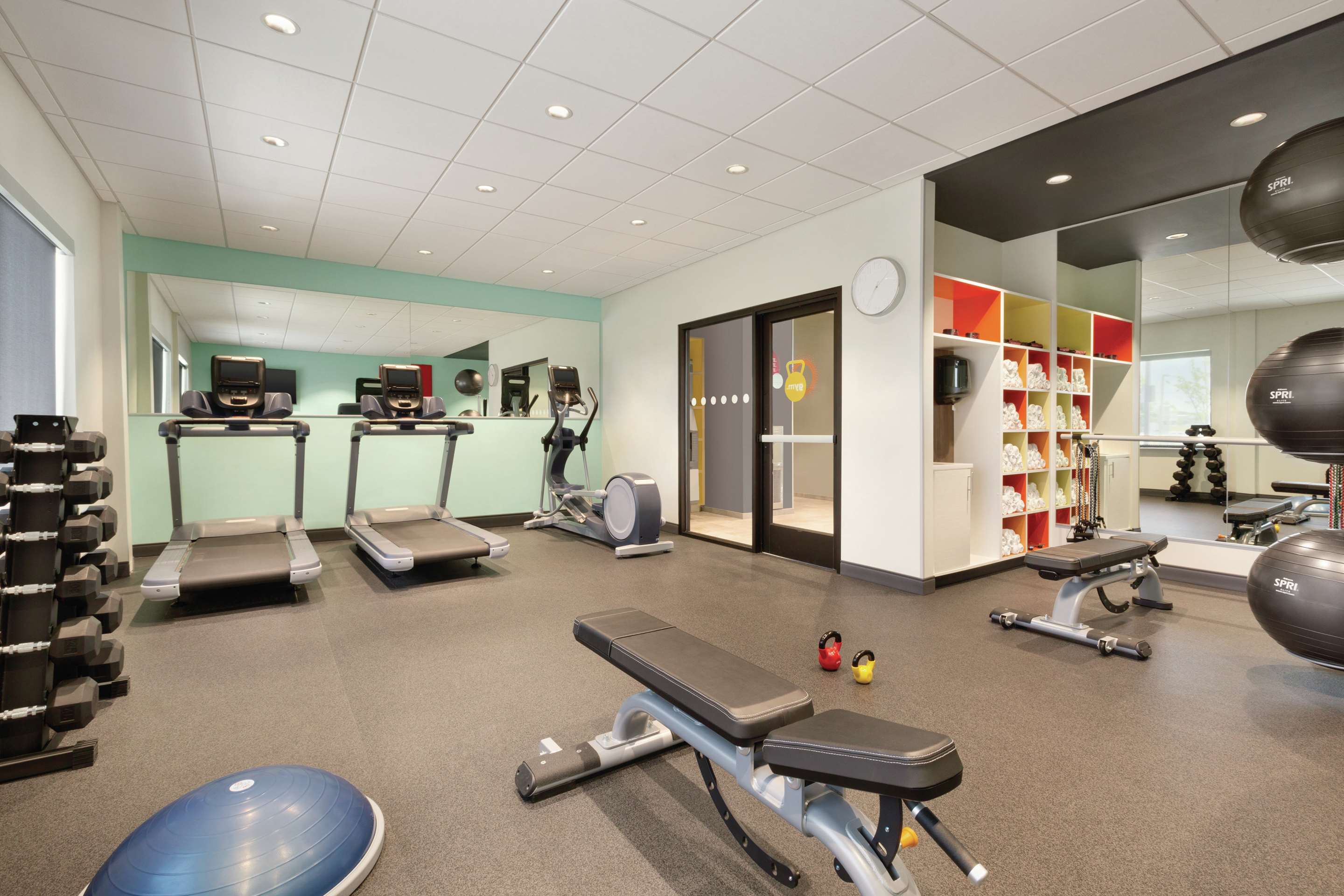 Health club fitness center gym