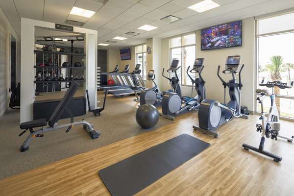 Fitness/ Exercise Room - Embassy Suites Oceanfront Resort St Augustine