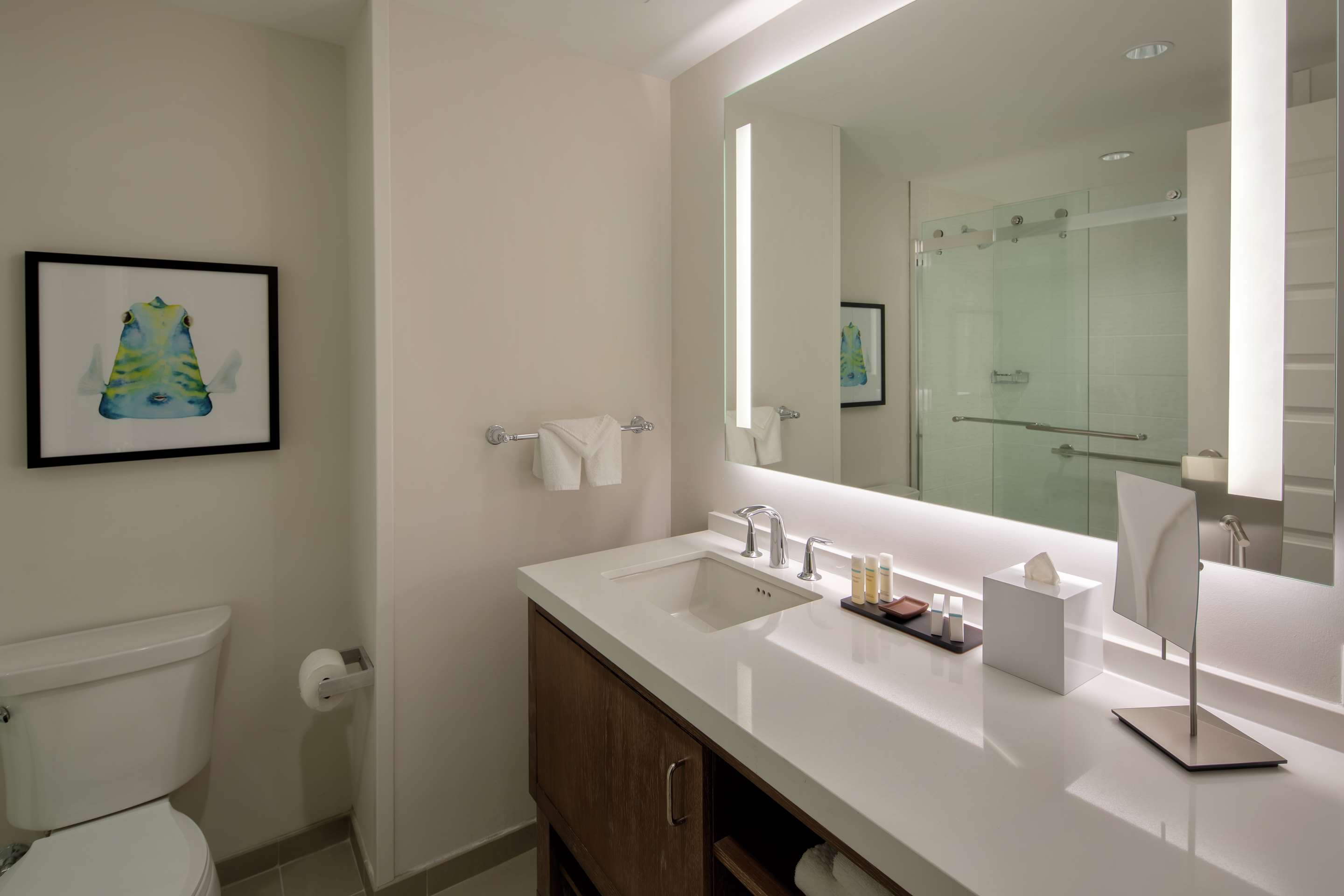 Guest room bath
