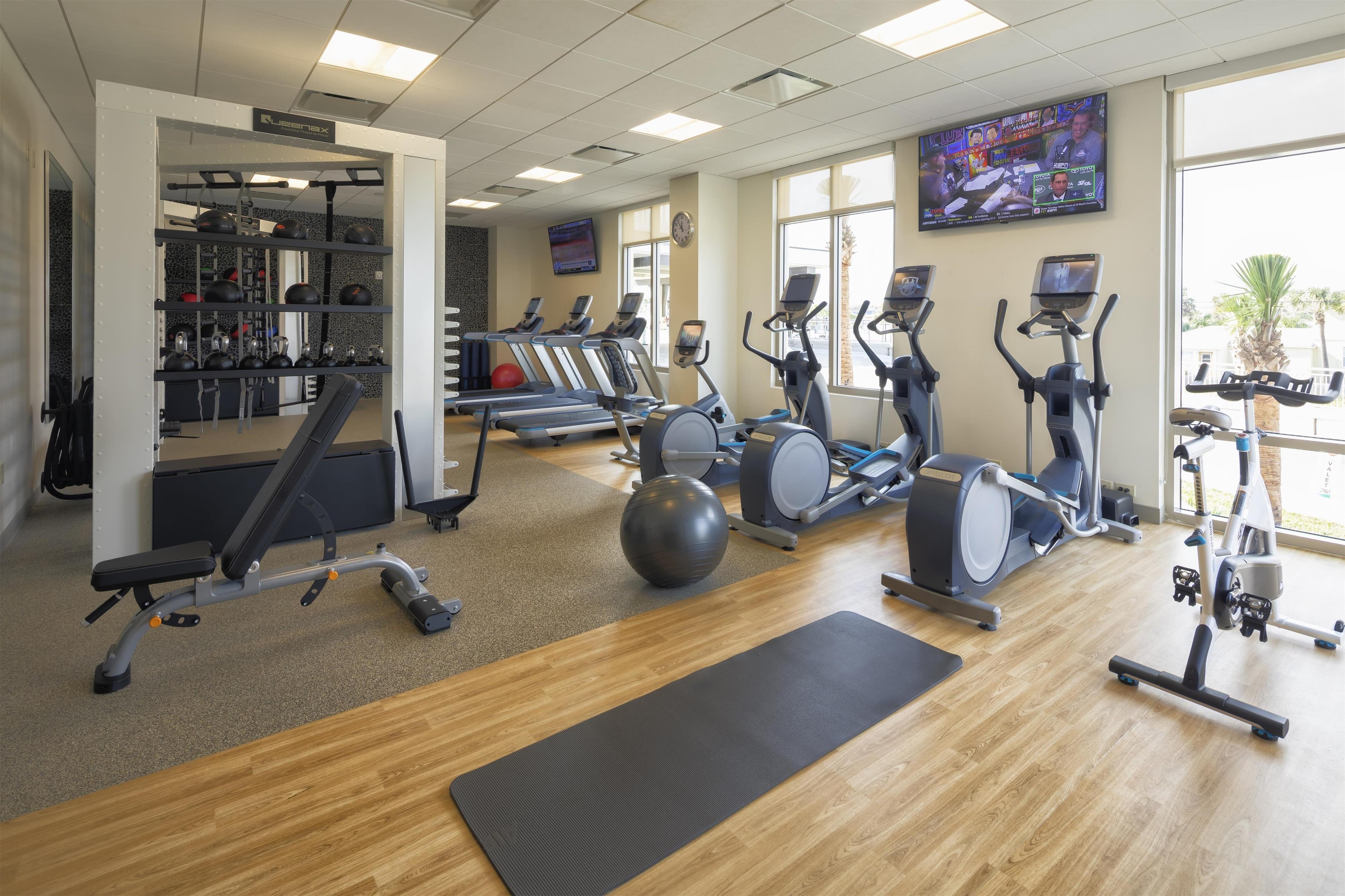 Health club fitness center gym | Embassy Suites By Hilton St Augustine Beach-Oceanfront Resort