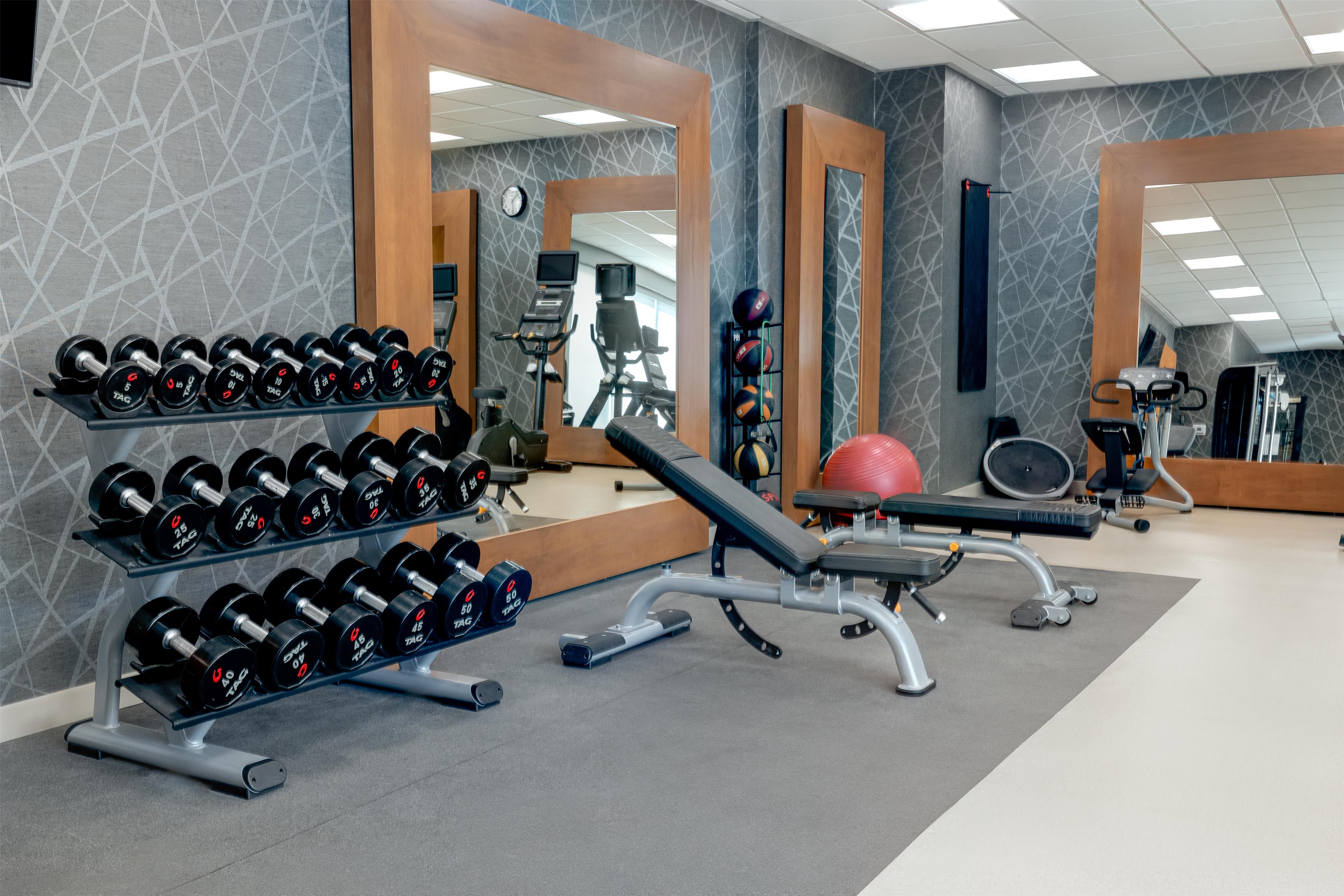 Health club fitness center gym | Homewood Suites by Hilton Las Vegas City Center