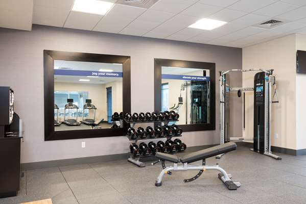 Fitness/ Exercise Room - Hampton Inn & Suites Keystone Mall Indianapolis - I-465, Exit 33
