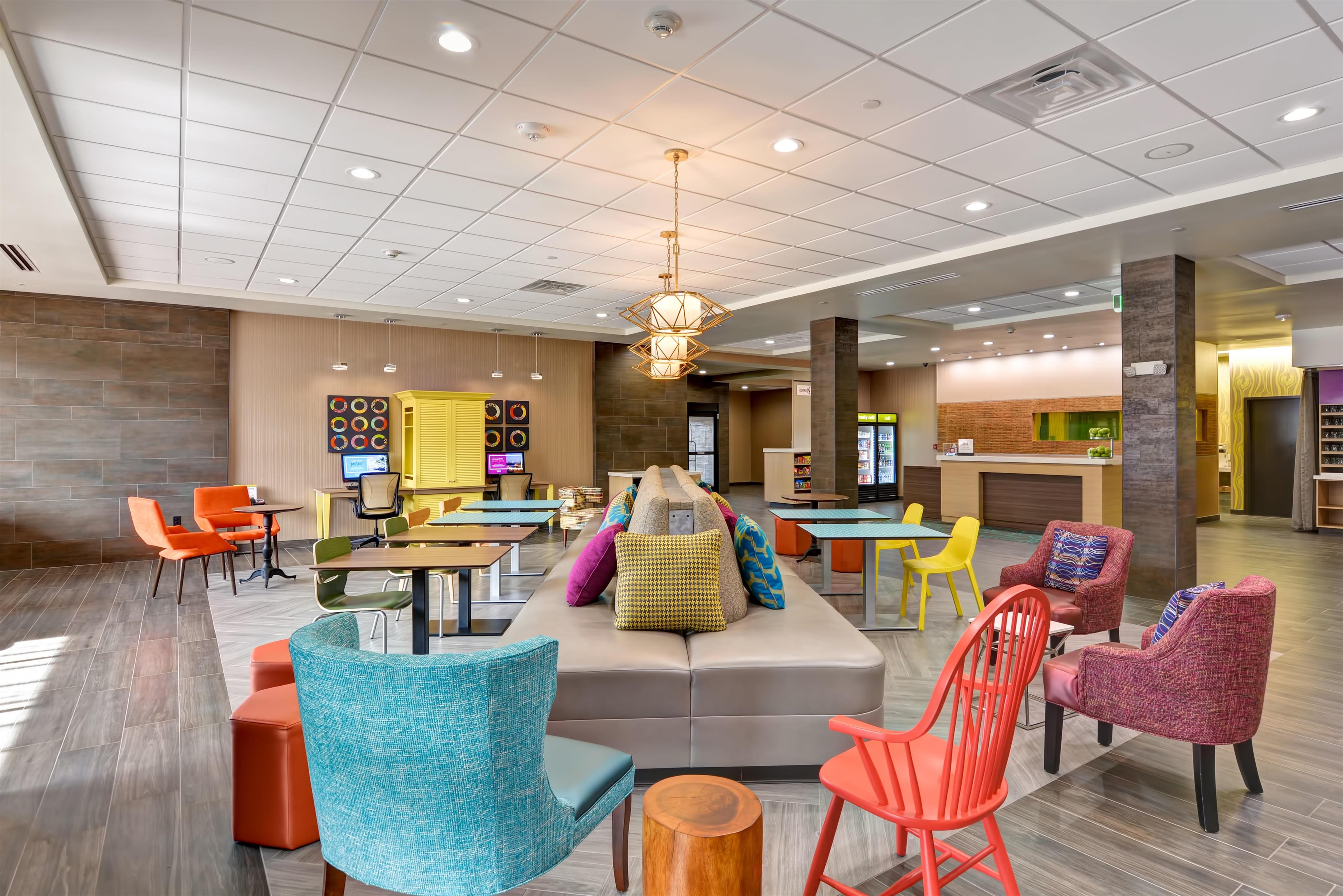 Lobby | Home2 Suites by Hilton OKC Midwest City Tinker AFB