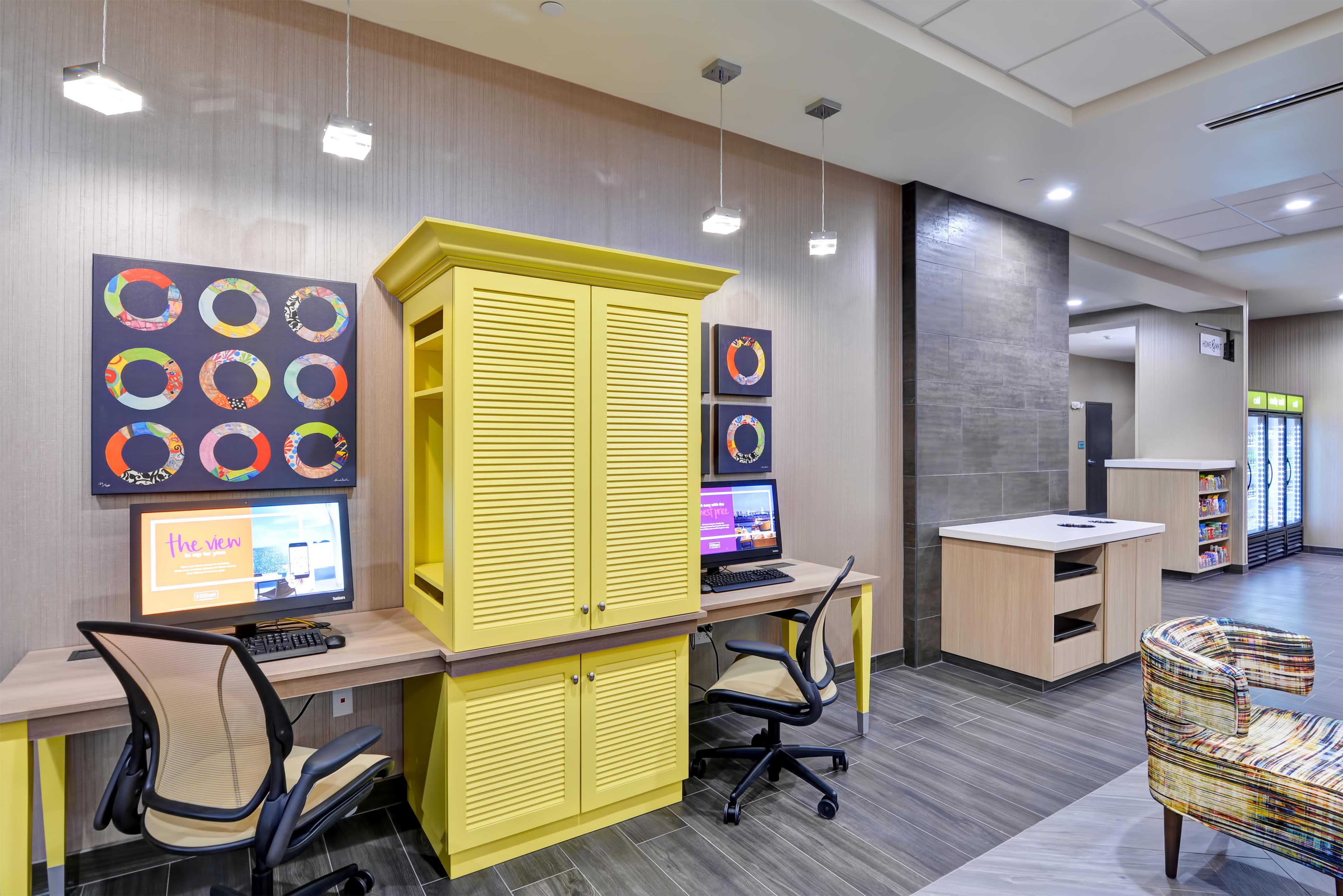 Business Center | Home2 Suites by Hilton OKC Midwest City Tinker AFB