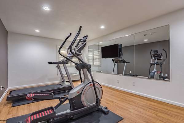 Fitness/ Exercise Room - Studio 6 Extended Stay Hotel Plano