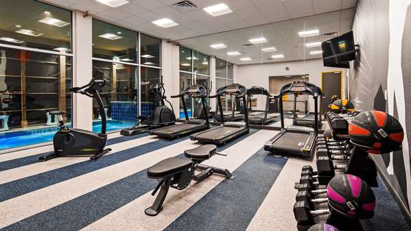 Fitness/ Exercise Room - GLo Best Western DeSoto Hotel