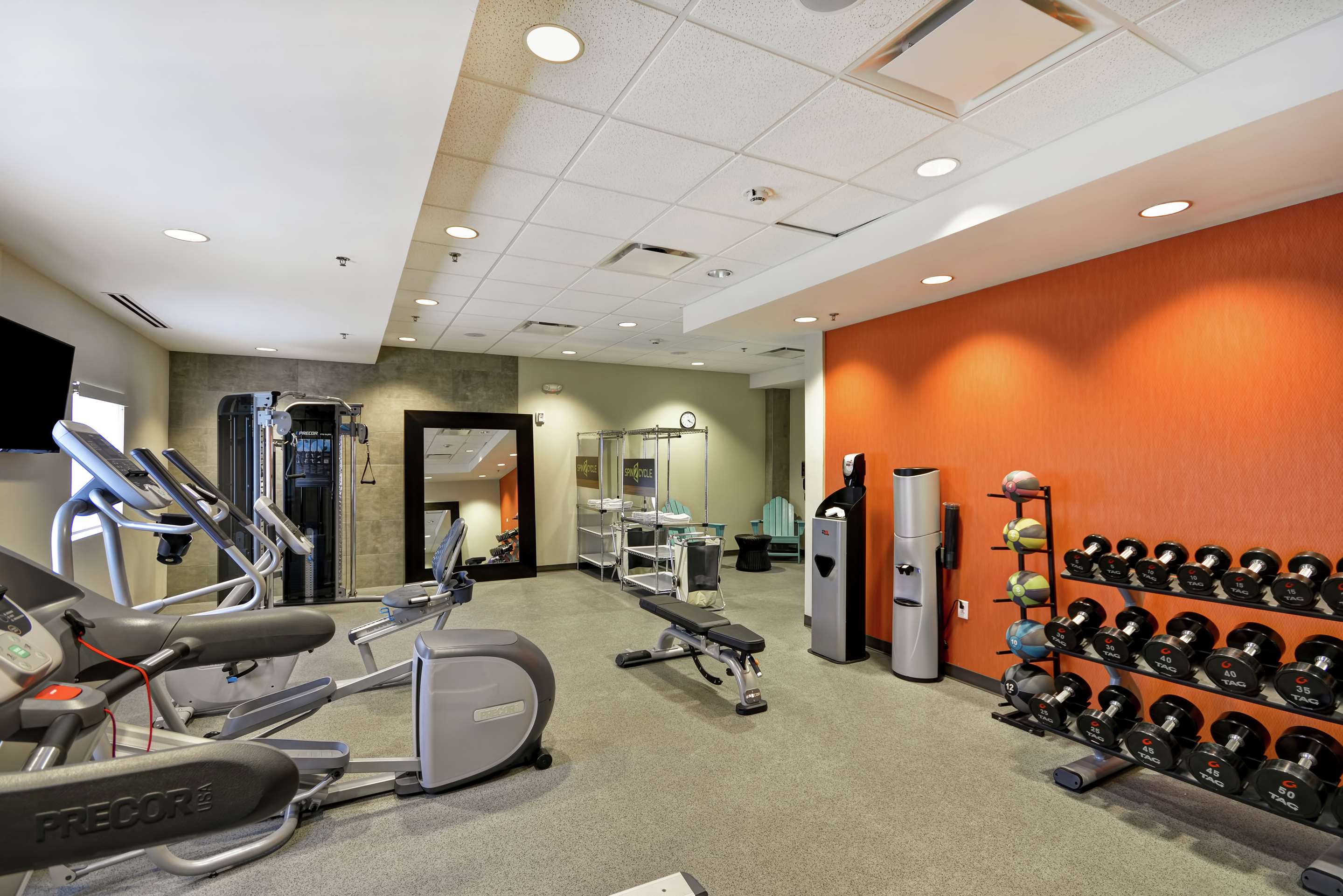 Health club fitness center gym | Home2 Suites by Hilton Brownsville