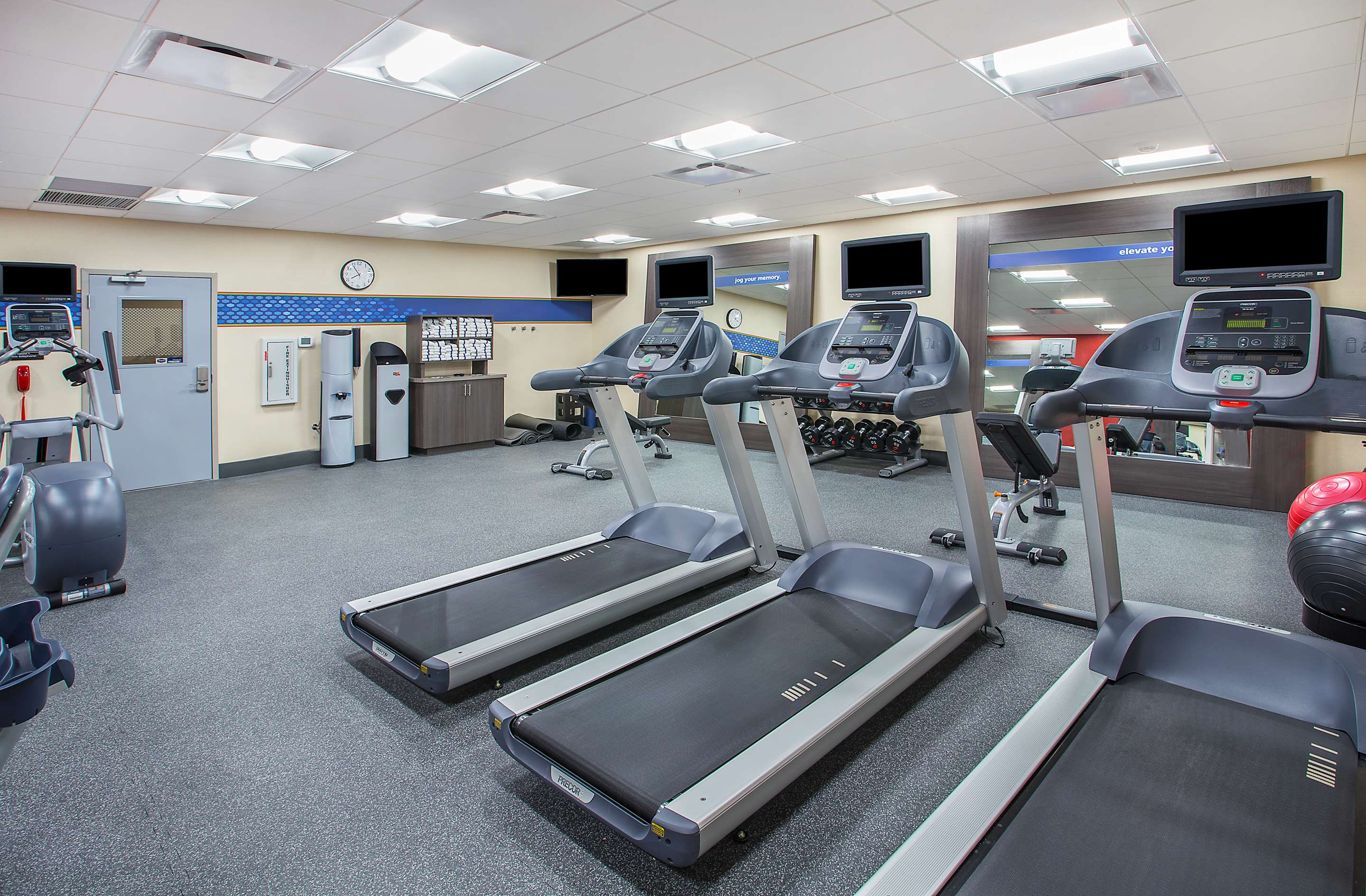 Health club fitness center gym