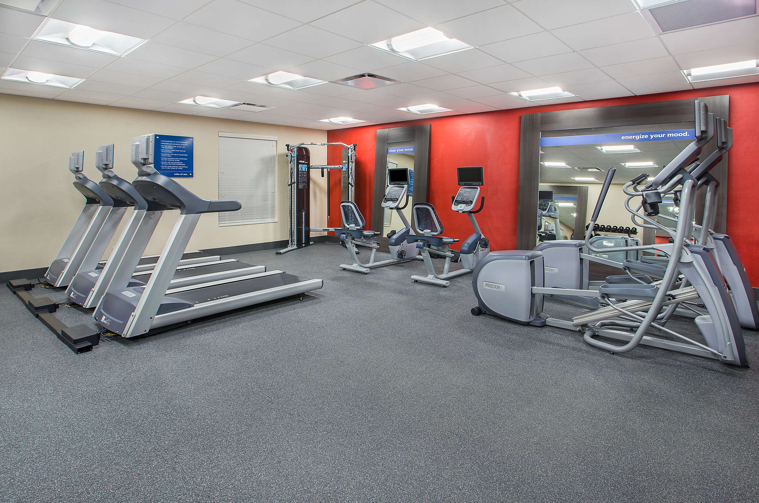 Health club fitness center gym
