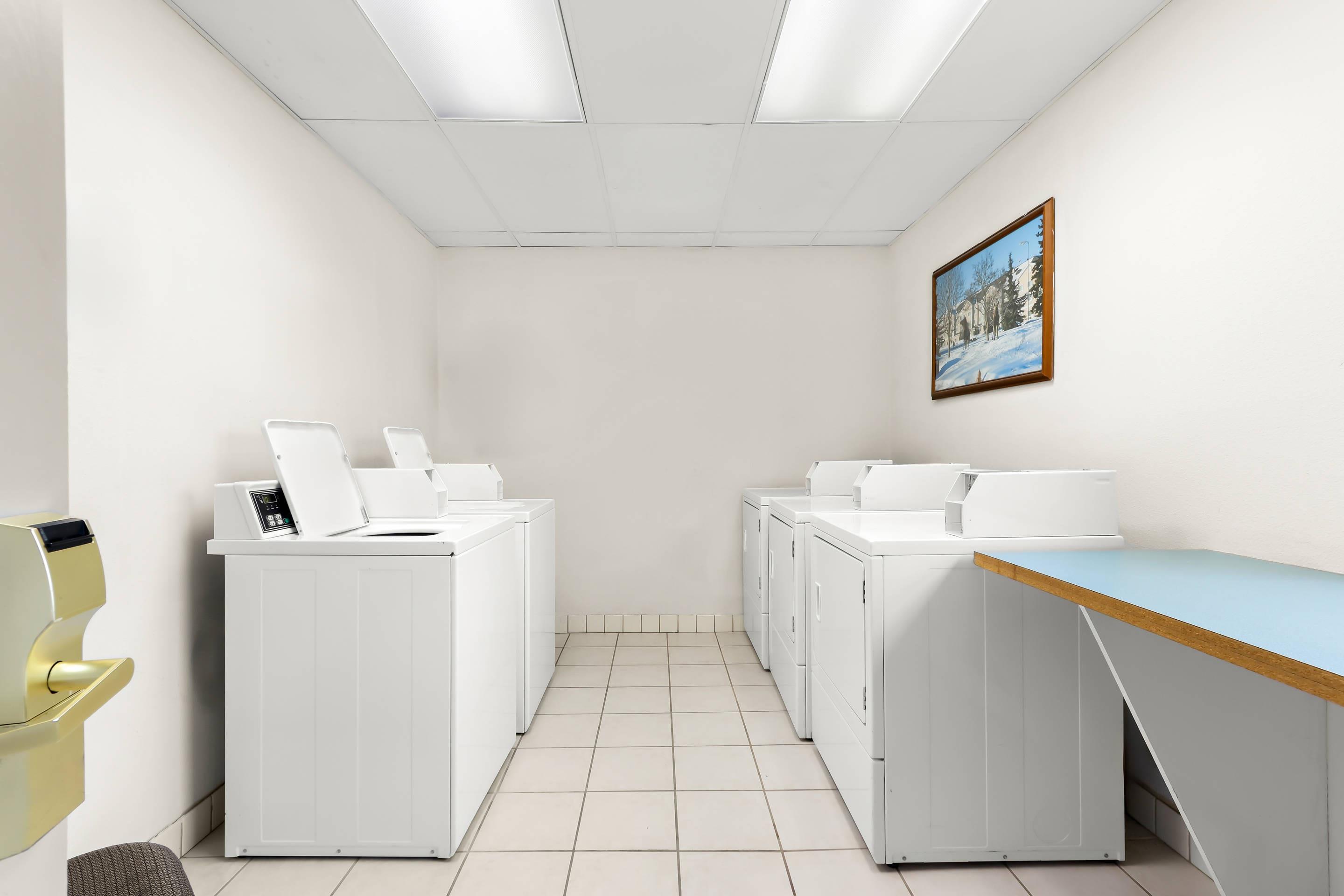 Guest laundry facilities | Clarion Suites Anchorage Downtown
