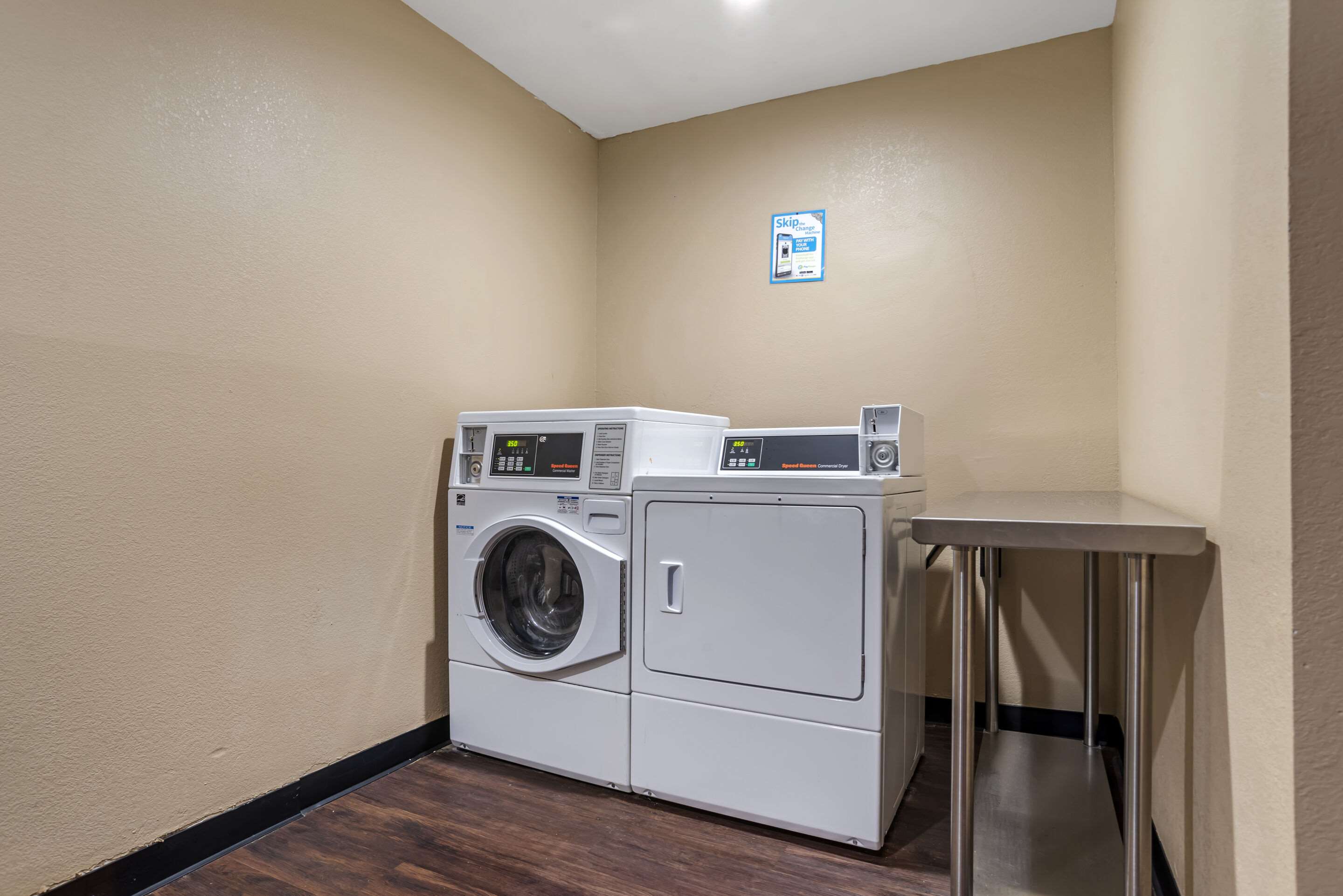 Guest laundry facilities