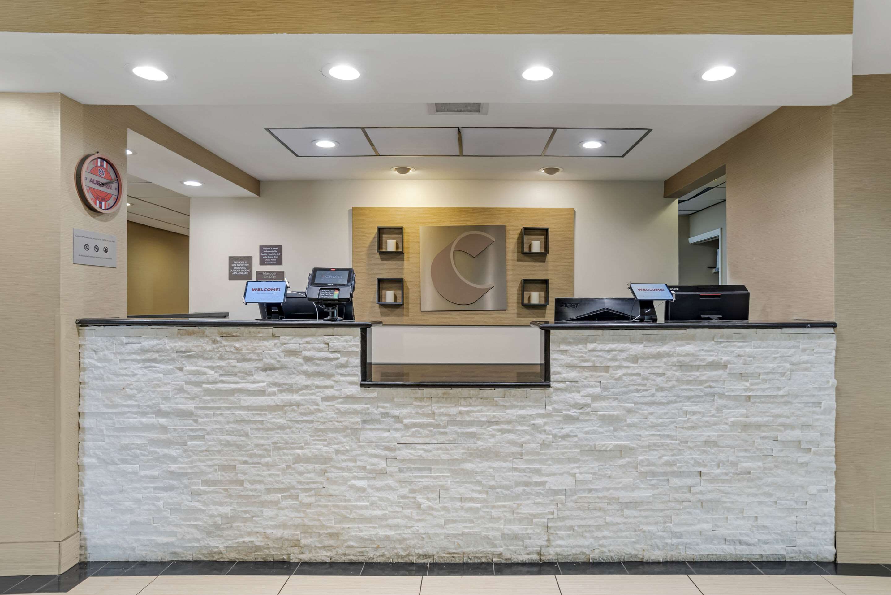 Front desk