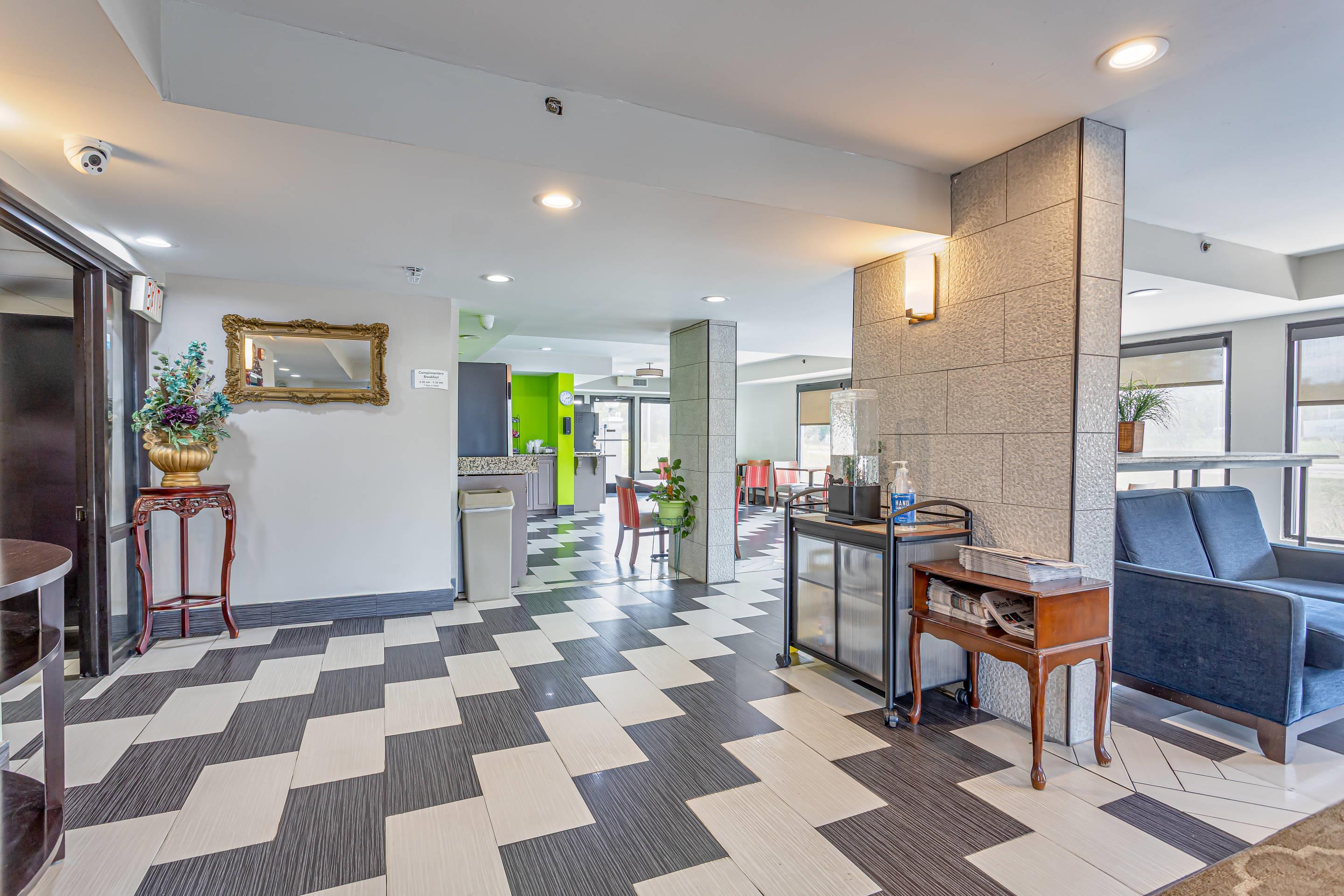 Hotel lobby