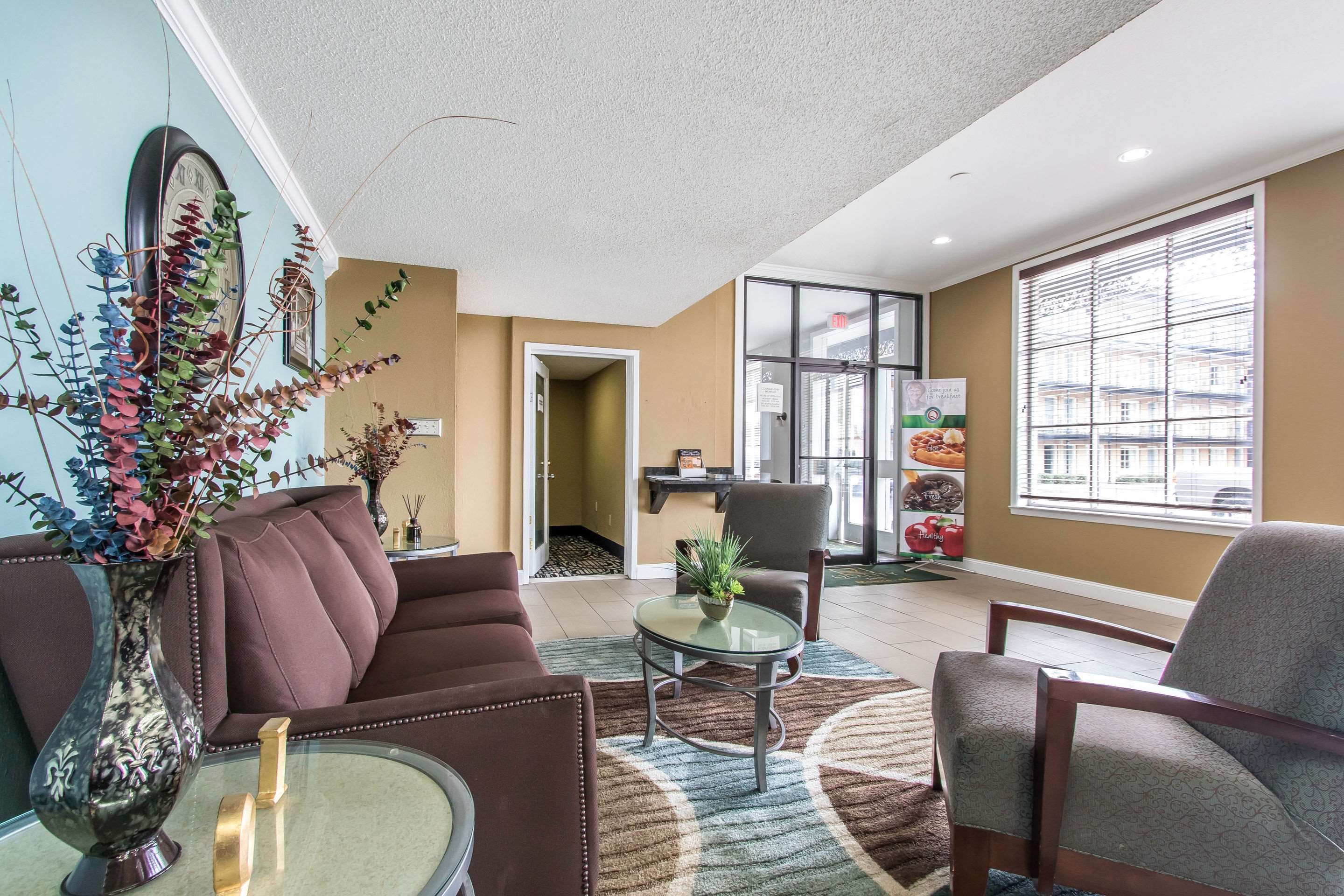 Hotel lobby