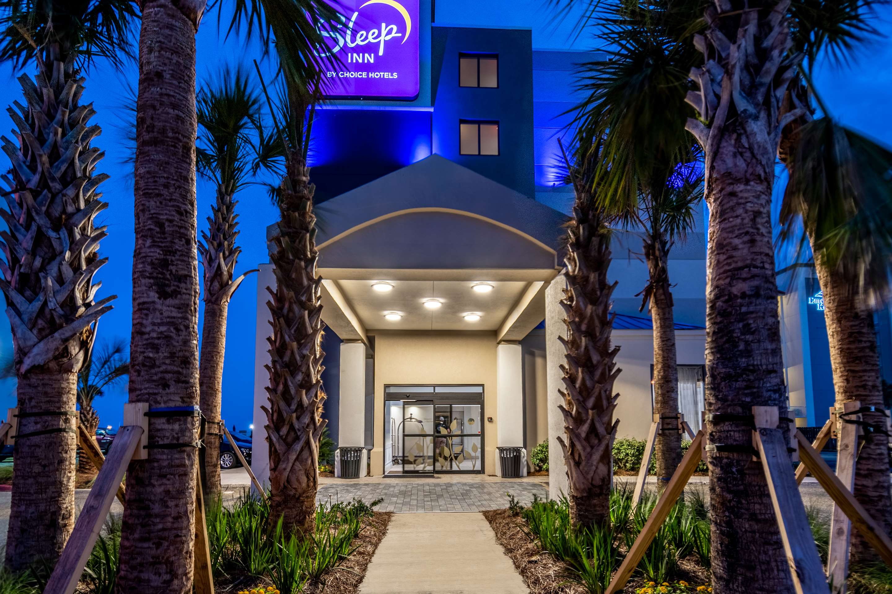Hotel at night