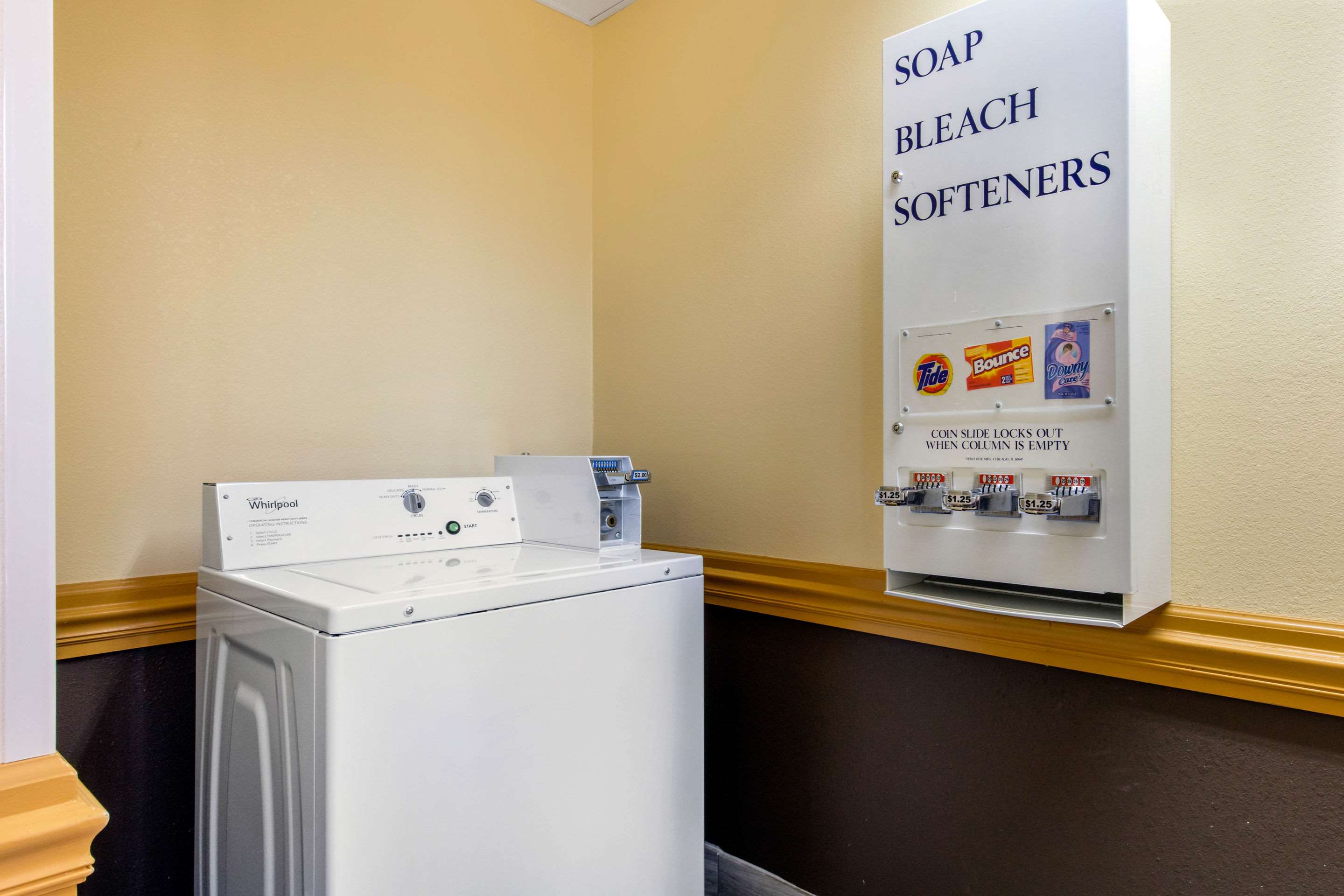 Guest laundry facilities | Quality Inn & Suites Montgomery East Carmichael Rd