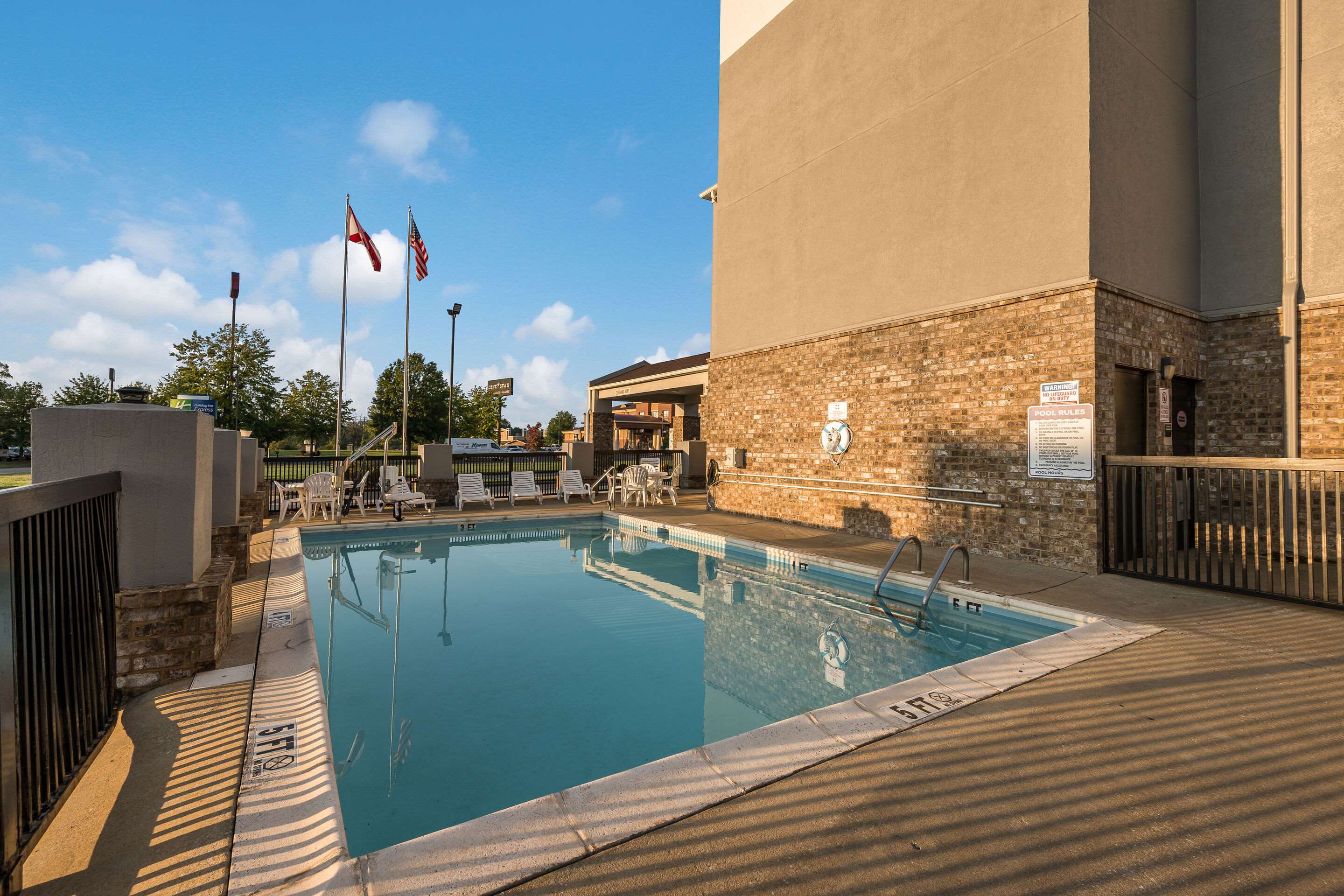 Outdoor pool | Spark by Hilton Oxford
