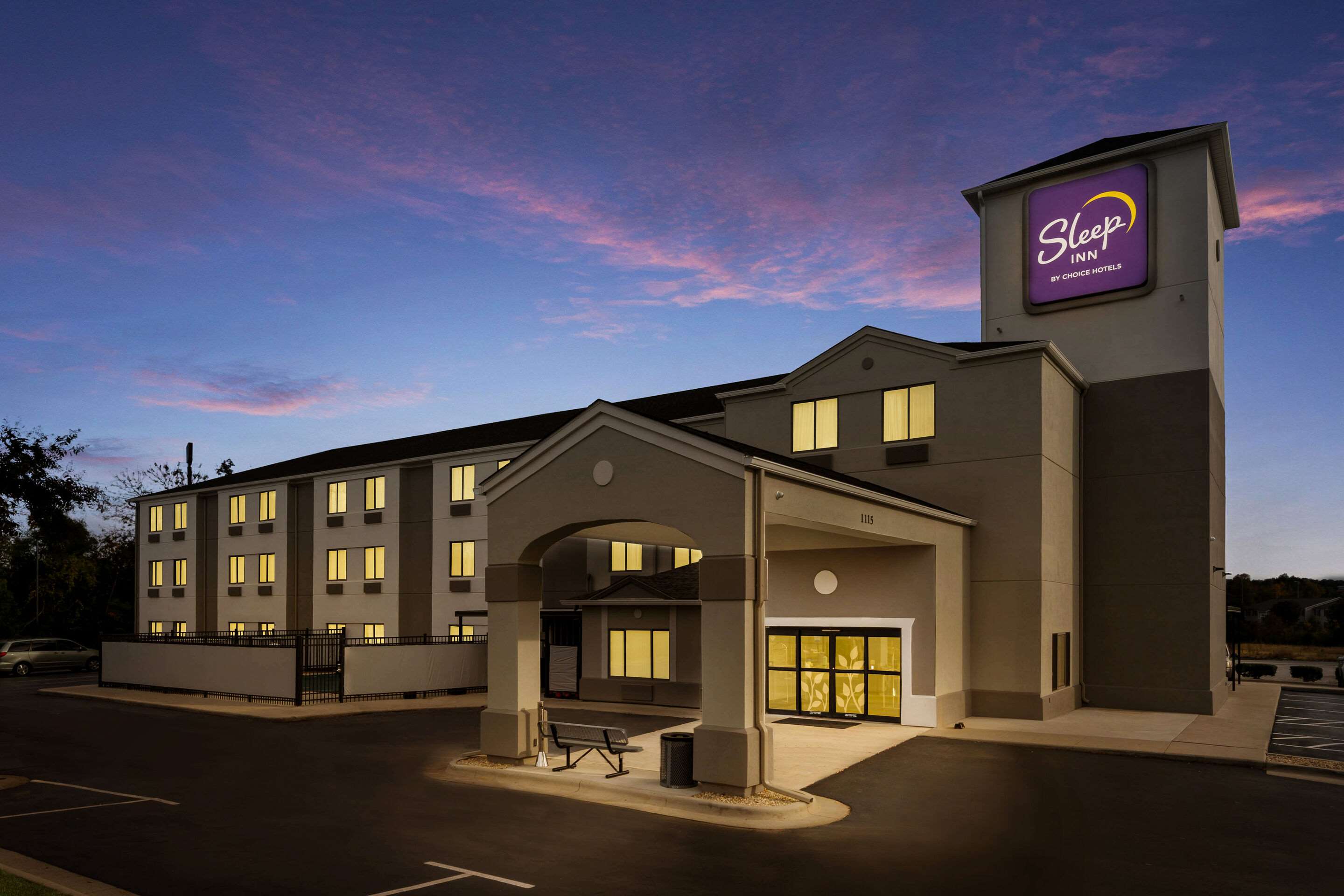 Hotel entrance