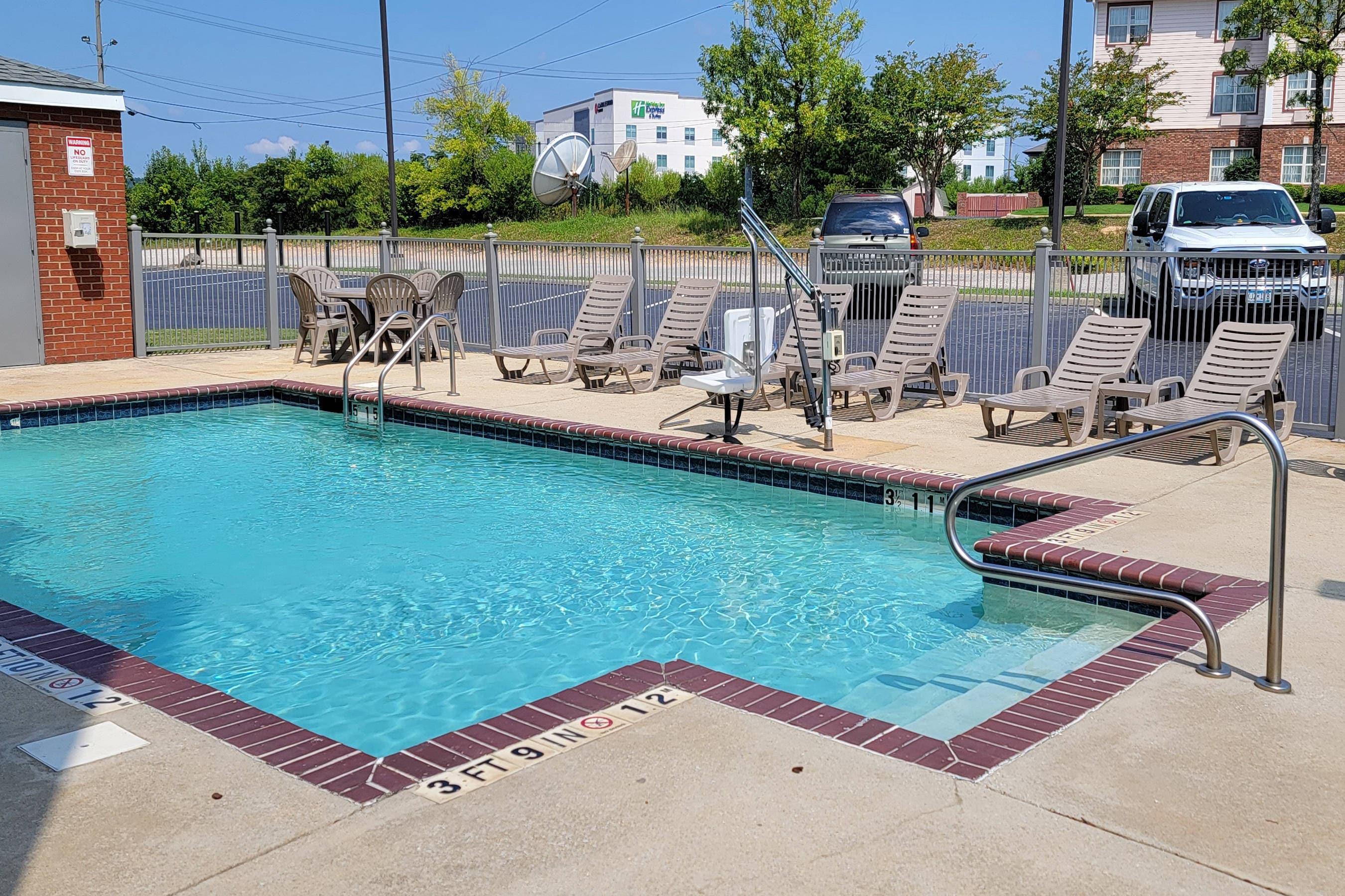 Outdoor pool | Comfort Inn Bessemer Birmingham South