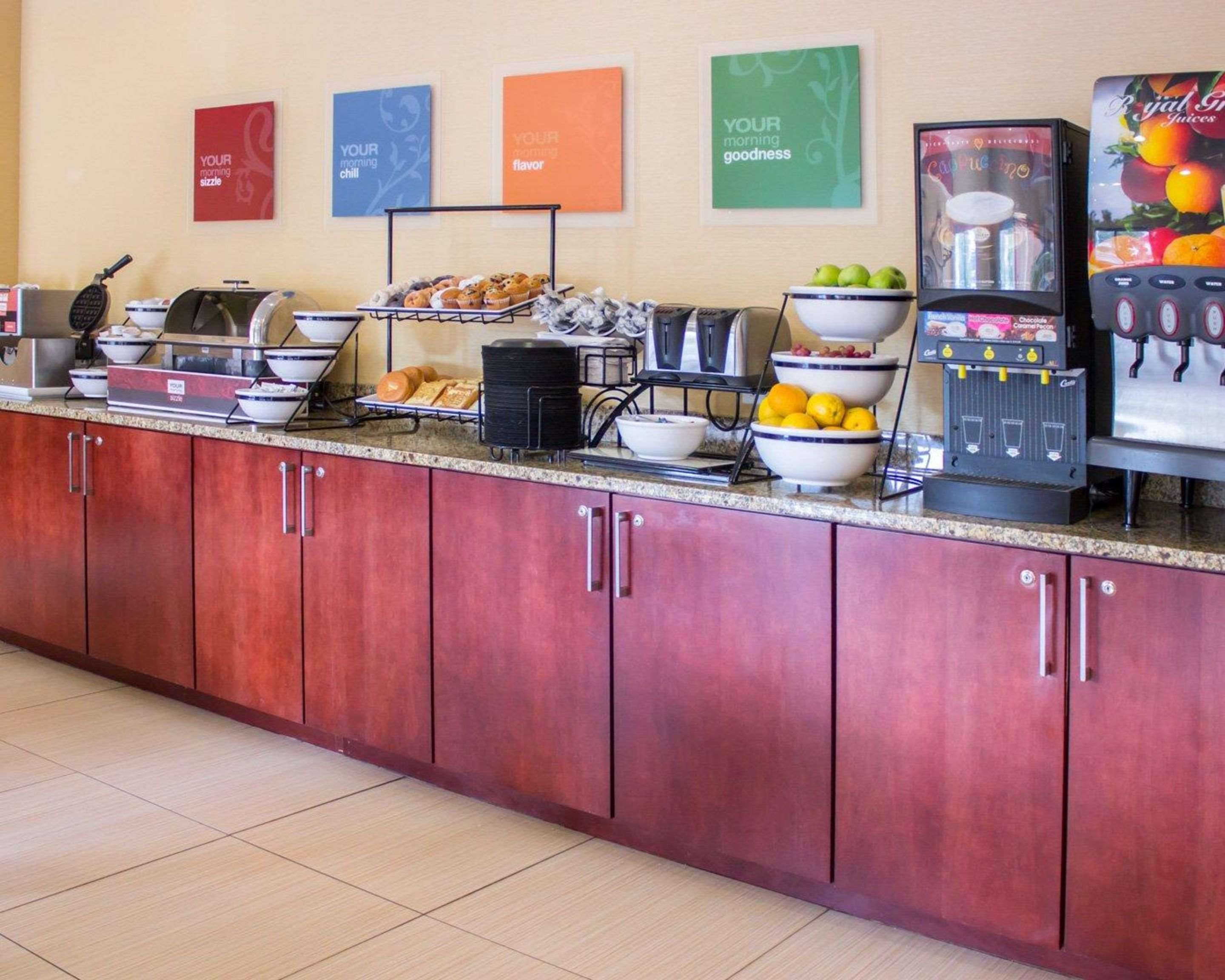 Breakfast counter | Comfort Inn & Suites Trussville I-59 exit 141