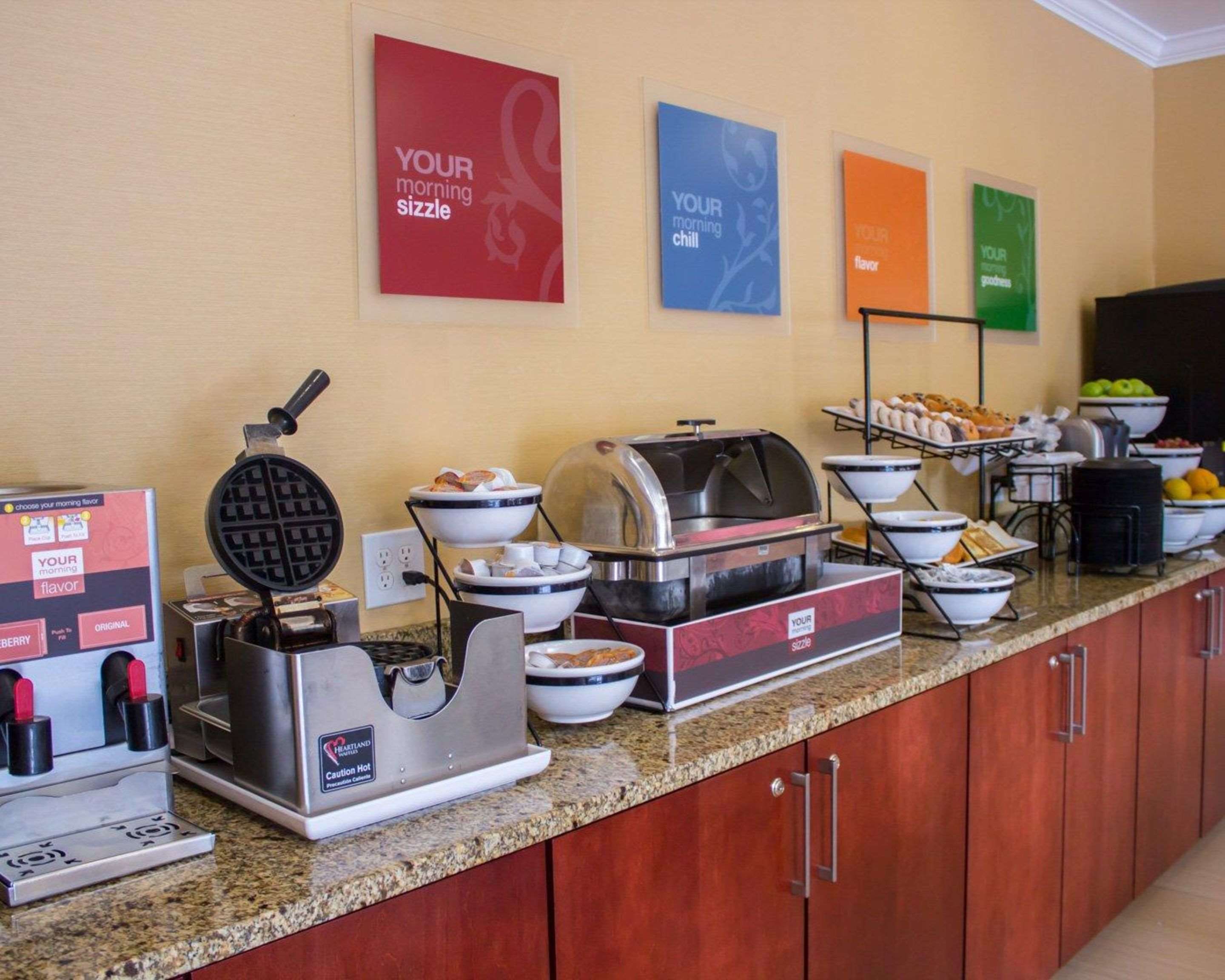 Breakfast counter | Comfort Inn & Suites Trussville I-59 exit 141