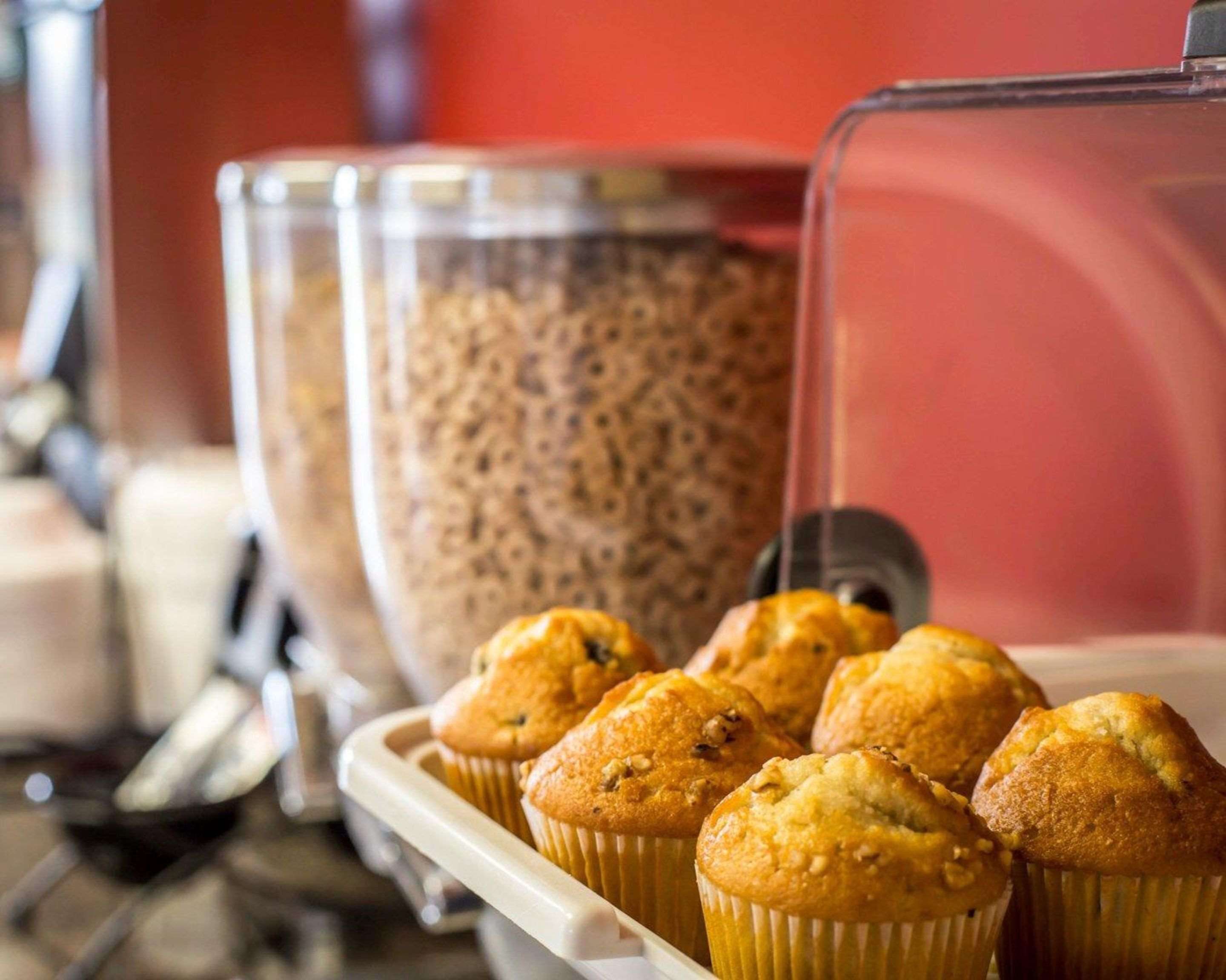 Assorted breakfast items