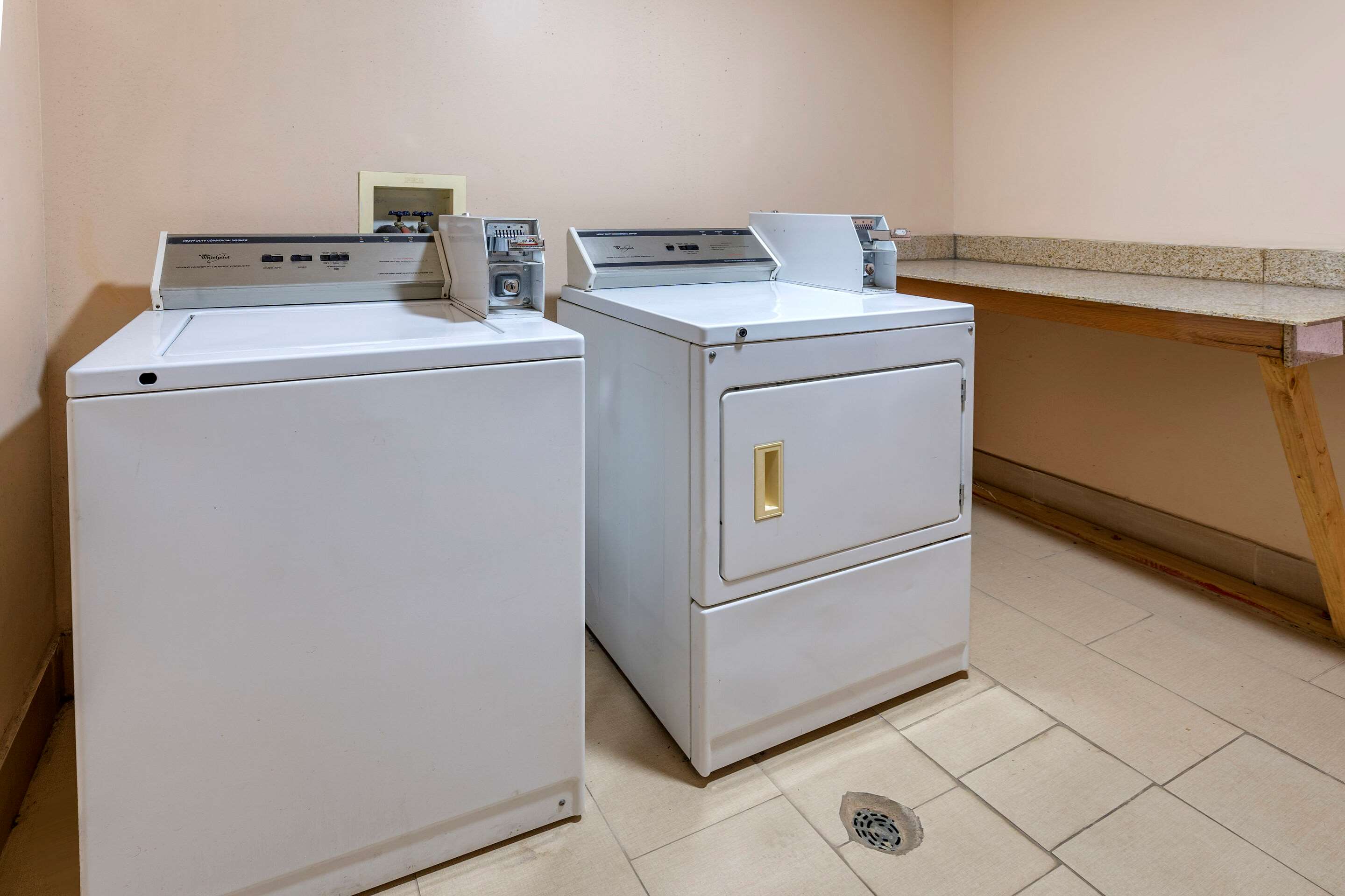 Guest laundry facilities
