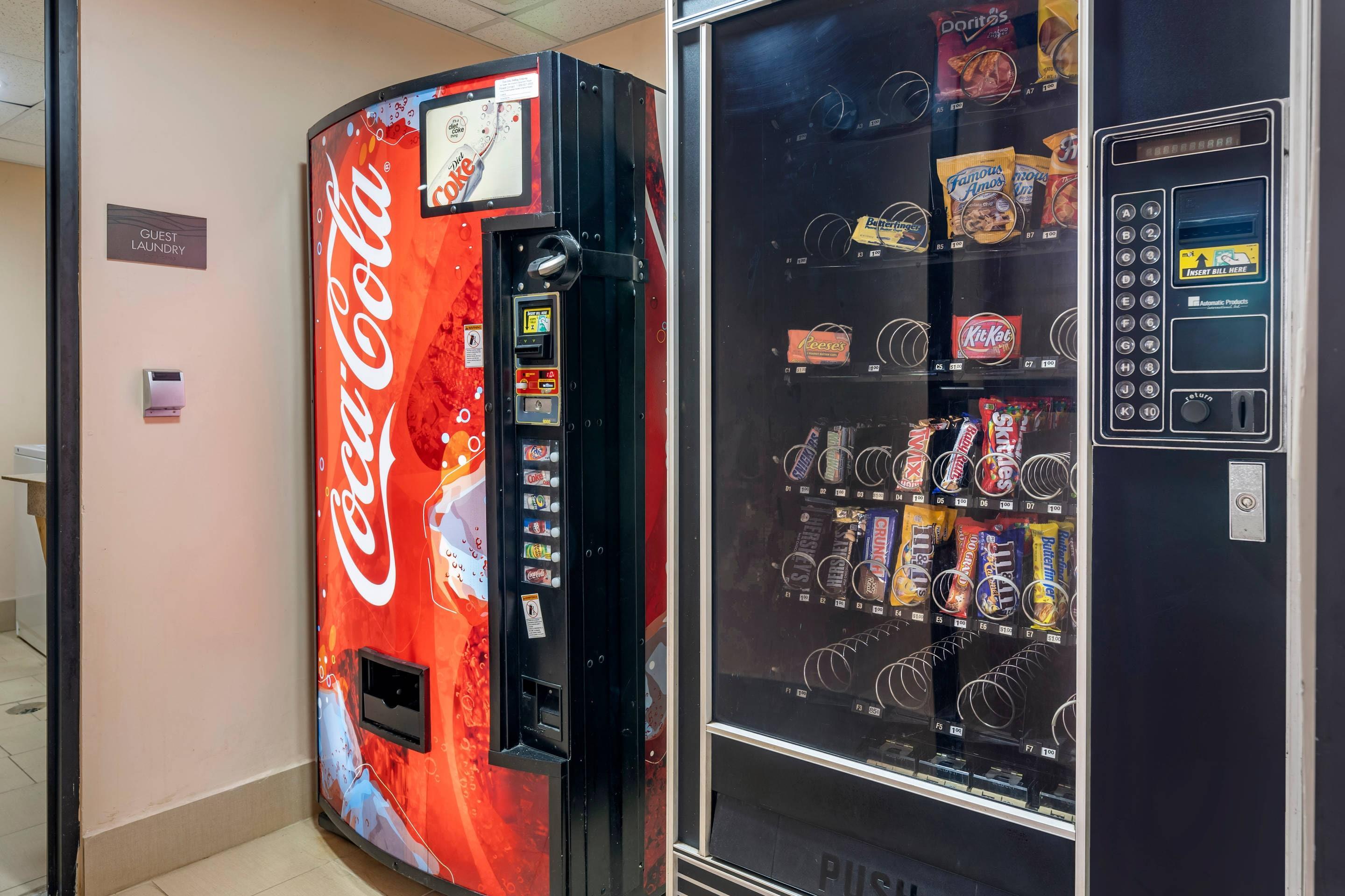 Hotel vending area