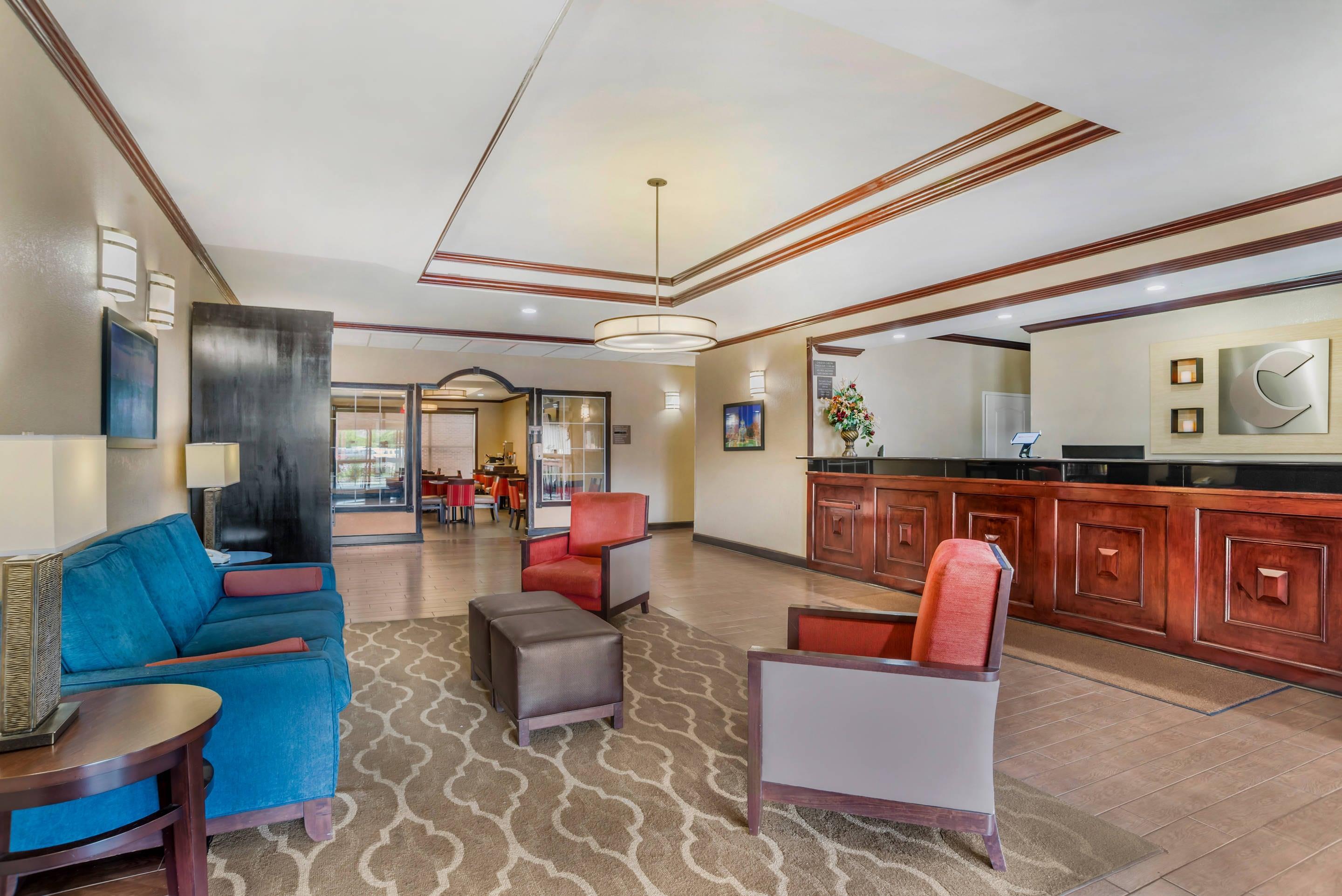 Hotel lobby | Comfort Suites Montgomery East Monticello Dr.