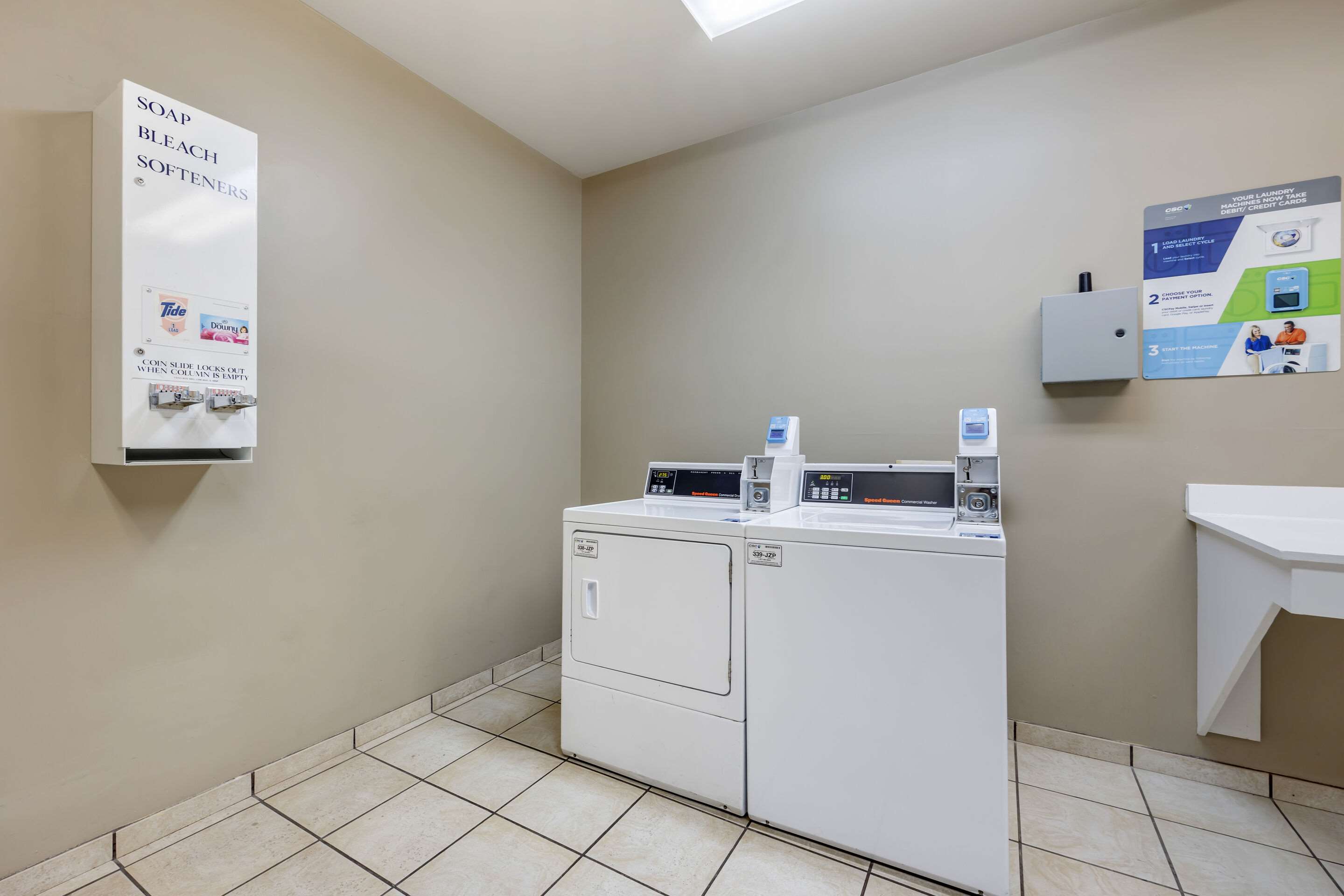 Guest laundry facilities | Sleep Inn & Suites Huntsville near U.S. Space & Rocket Center