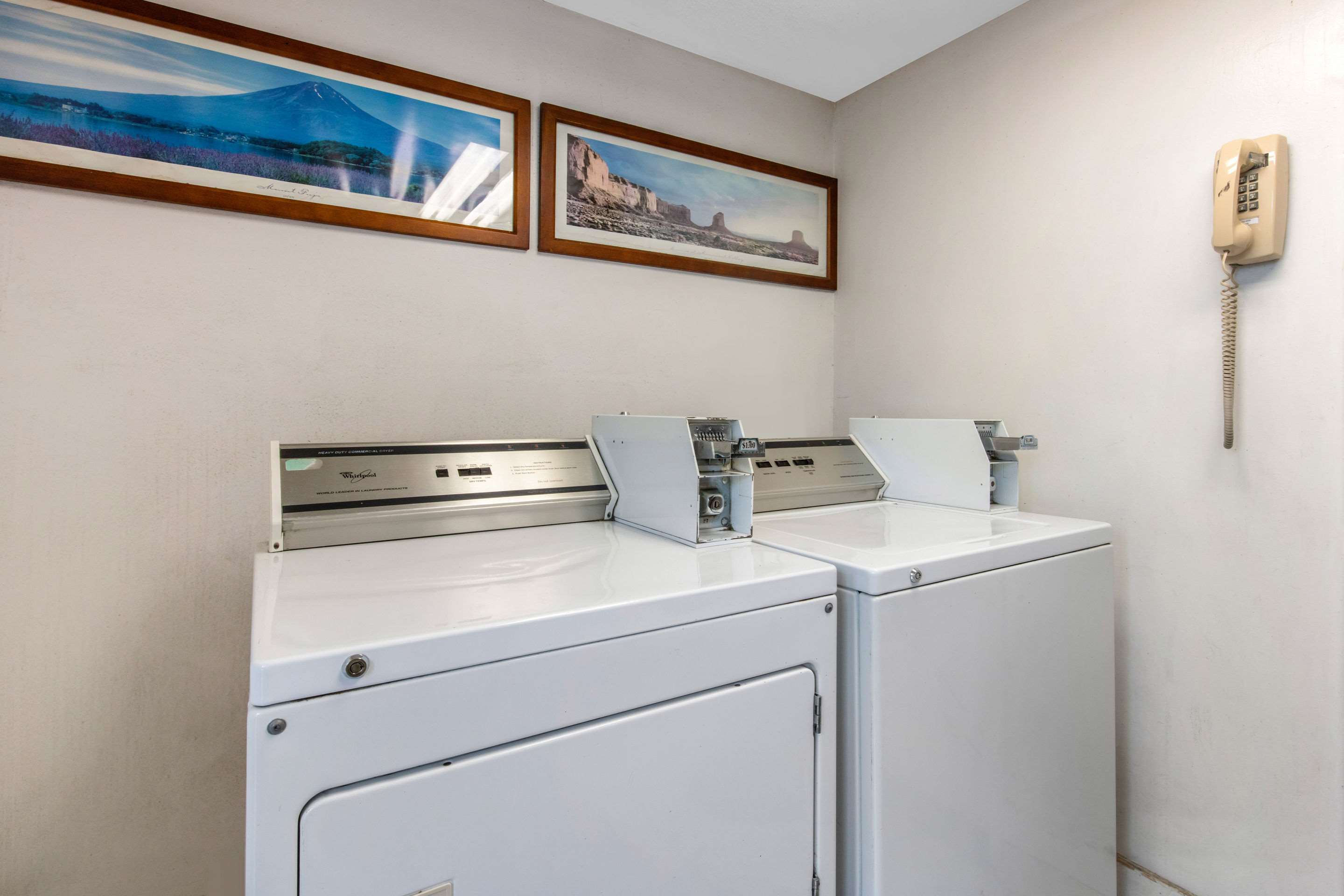 Guest laundry facilities