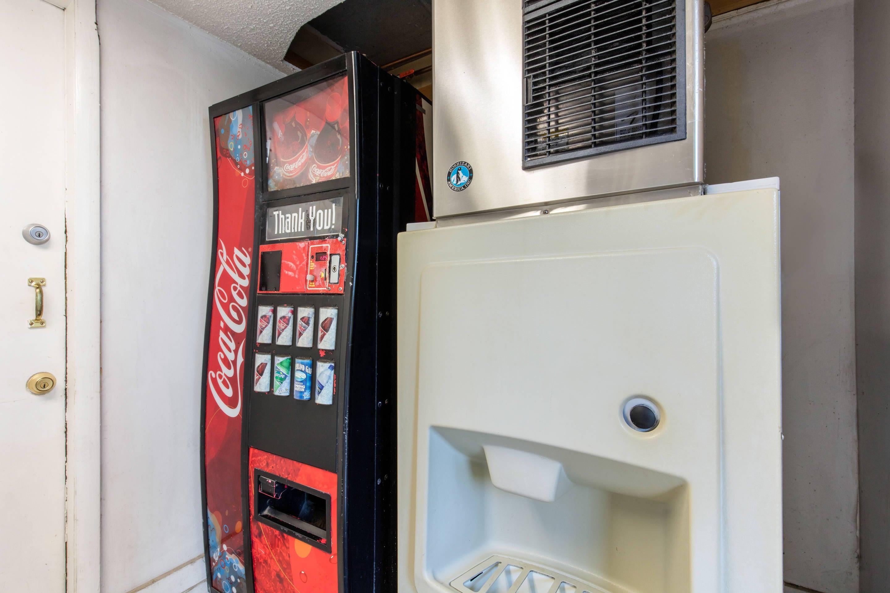 Hotel vending area